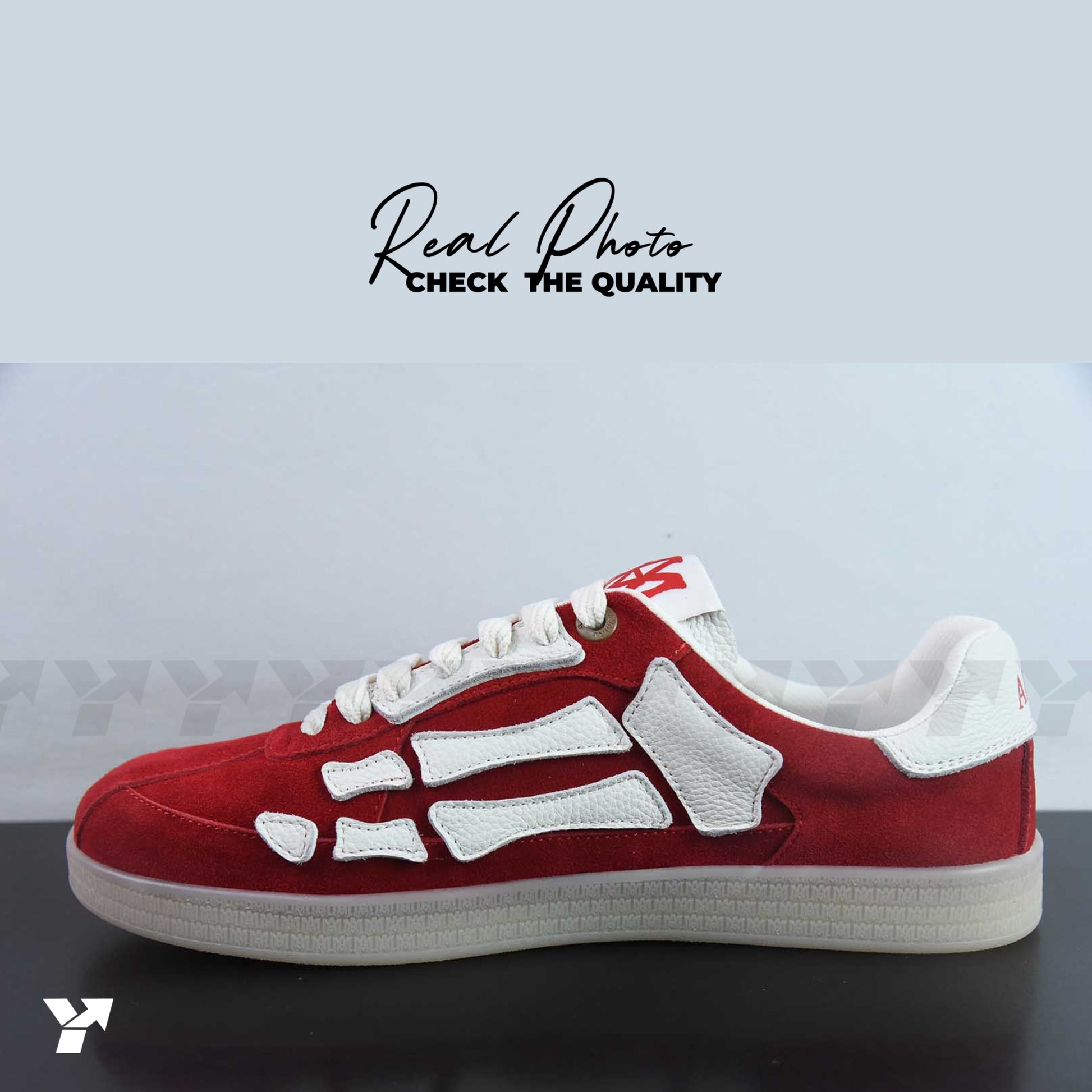 AMIRI Pacific Bones-Red