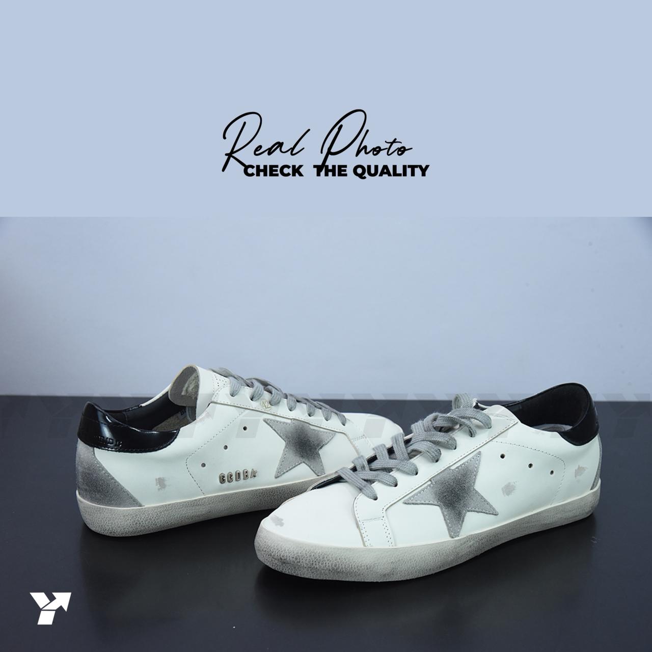 Golden Goose Super-Star White Black