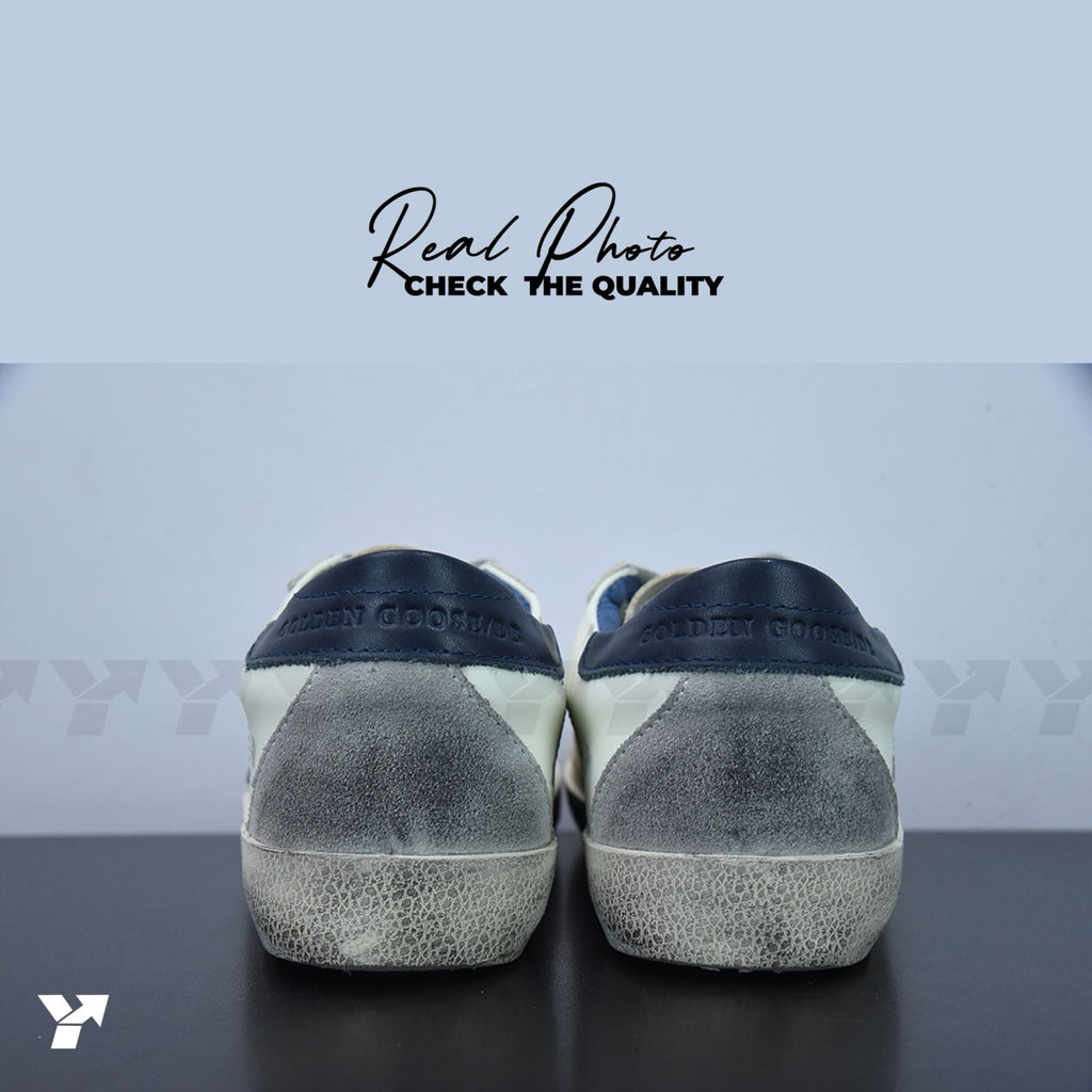 Golden Goose Super-Star White Navy
