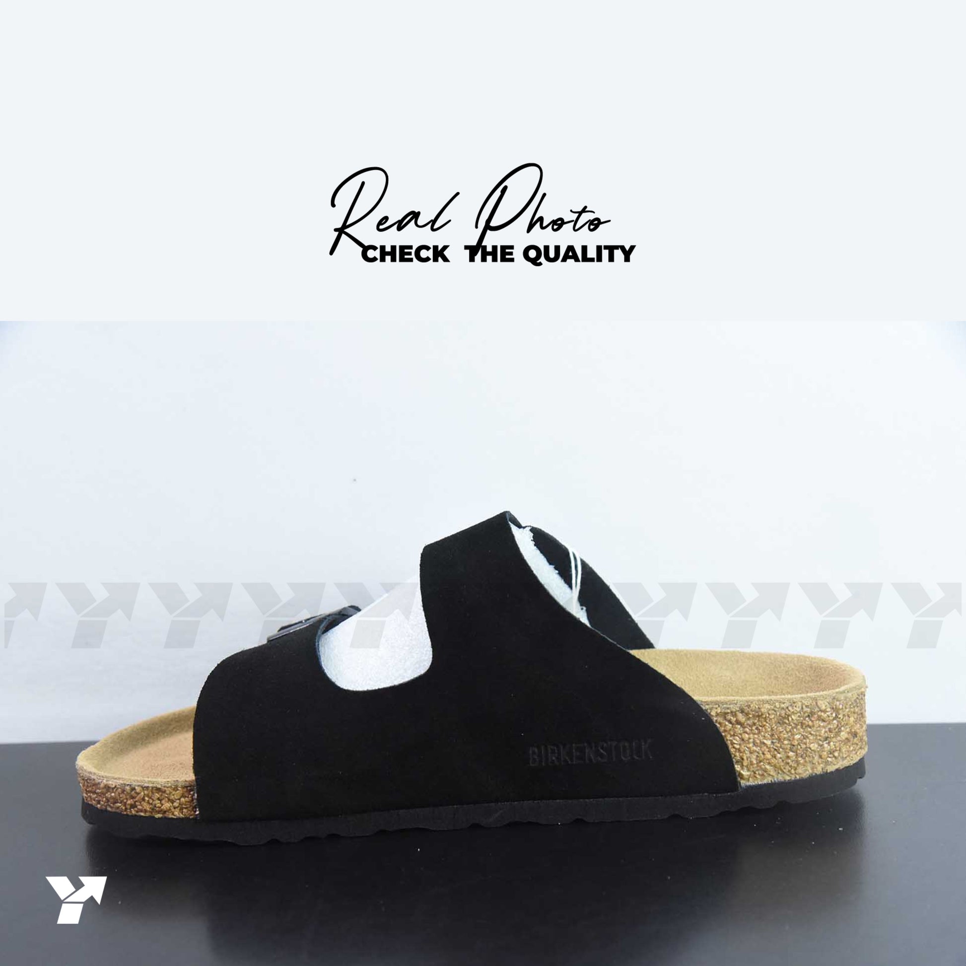 Birkenstock Arizona Soft Footbed Suede-Black
