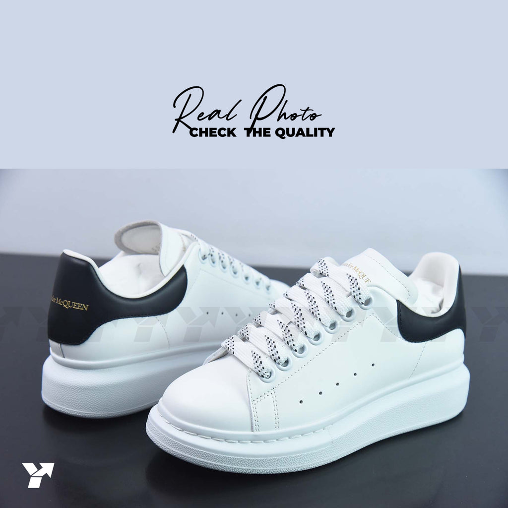 Alexander McQueen Oversized Sneaker 'White Black' 2024