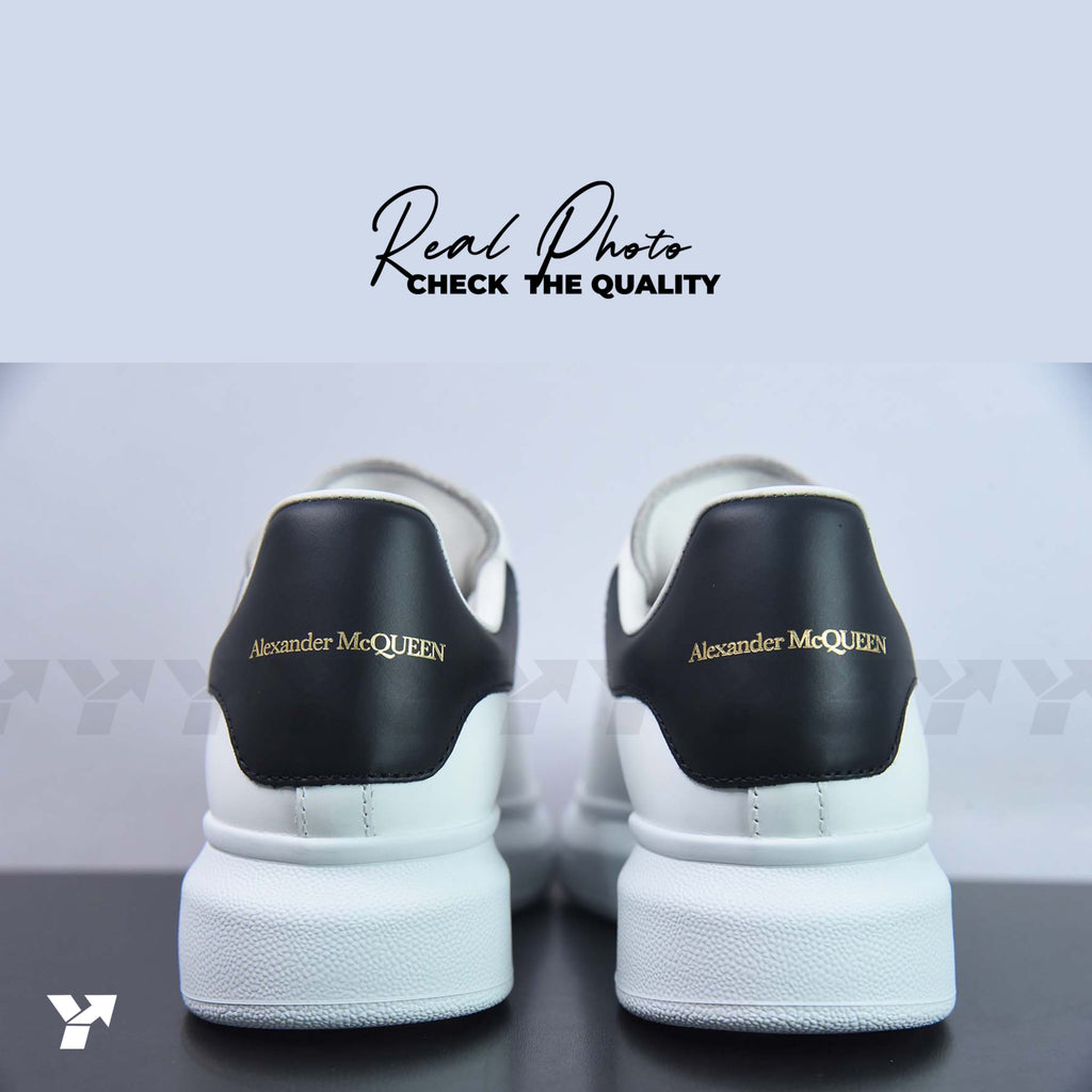 Alexander McQueen Oversized Sneaker 'White Black' 2024