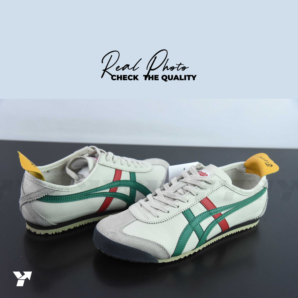 Onitsuka Tiger Mexico 66-Birch Green Red Yellow