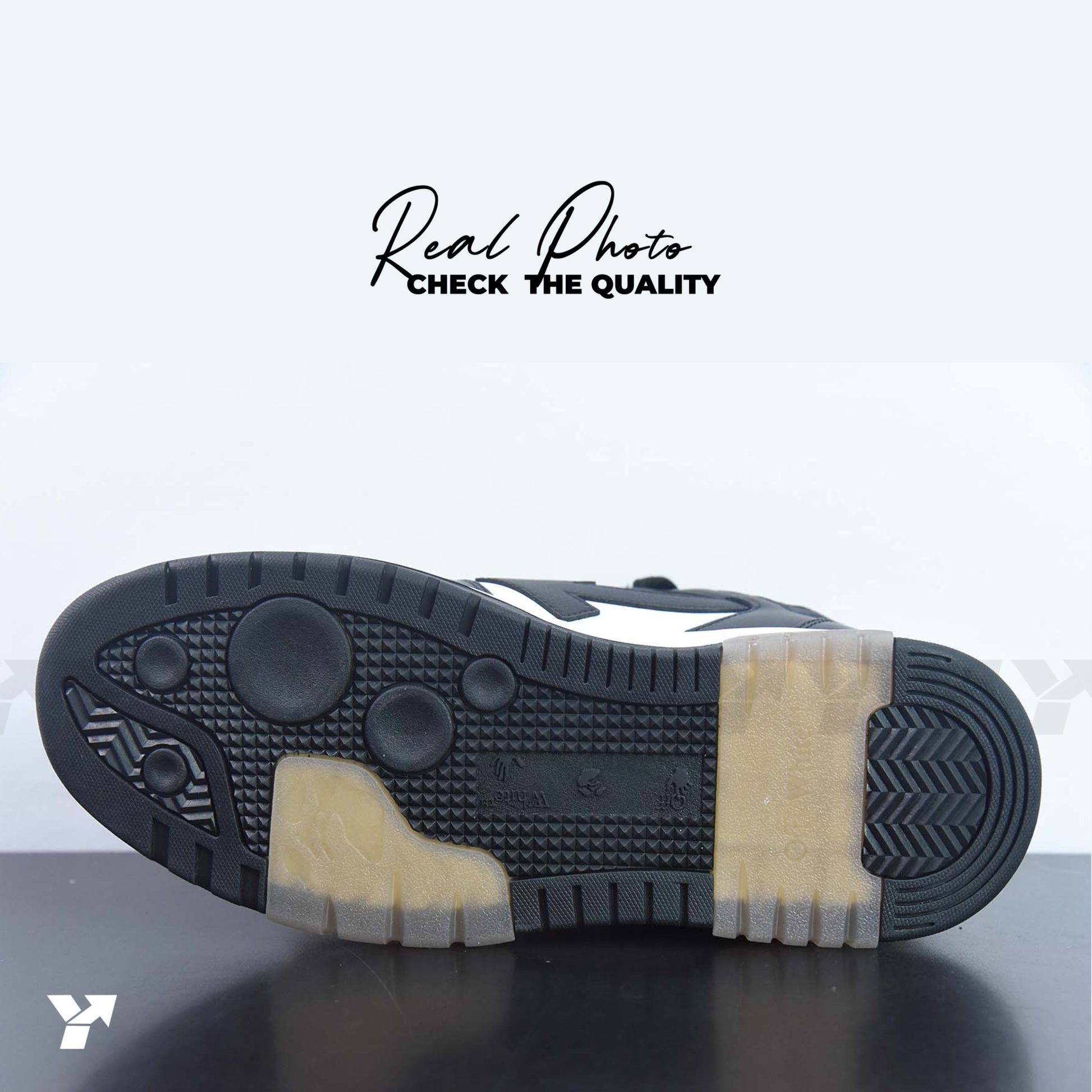 Off-White Out Of Office Calf Leather-Panda