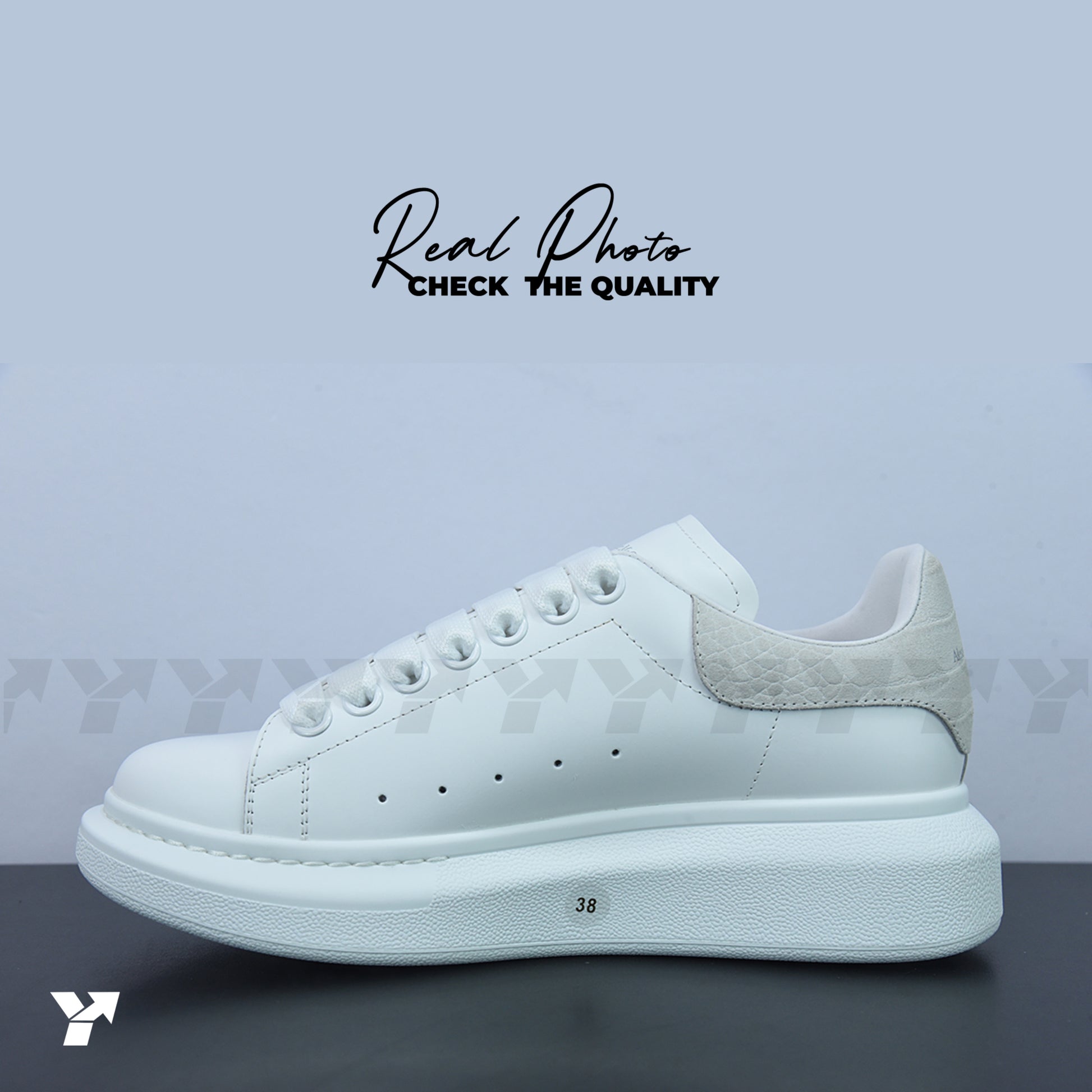Alexander McQueen-White Croc