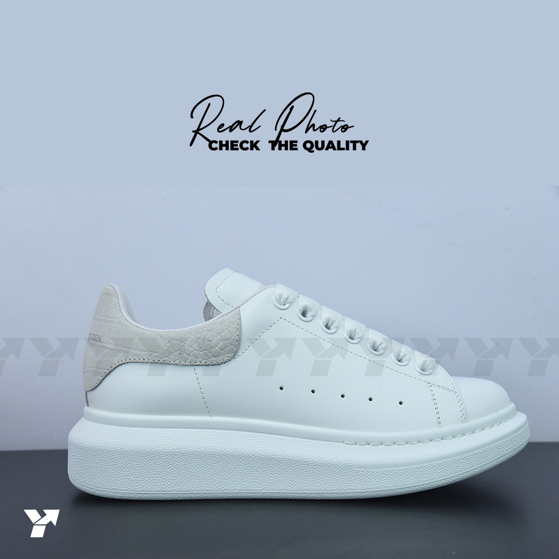 Alexander McQueen-White Croc