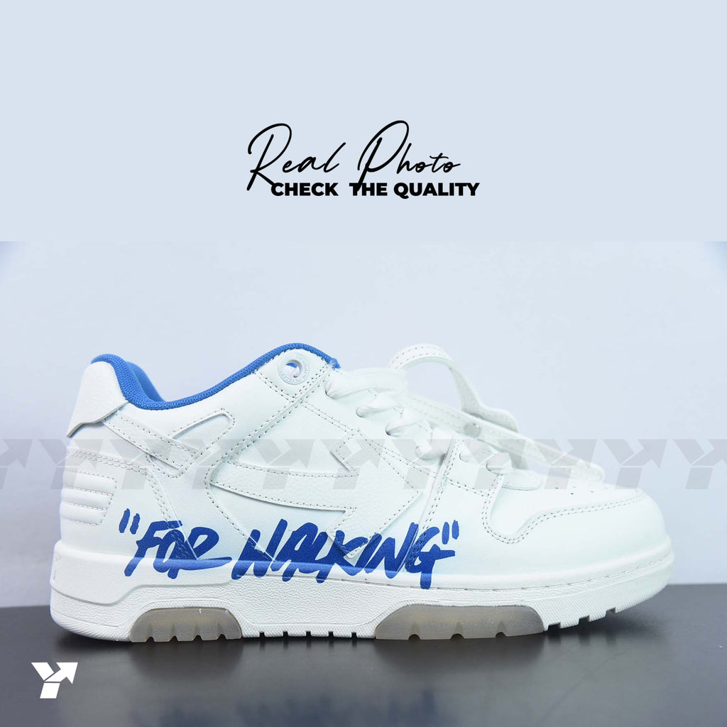 OFF-WHITE Out Of Office For Walking White Blue
