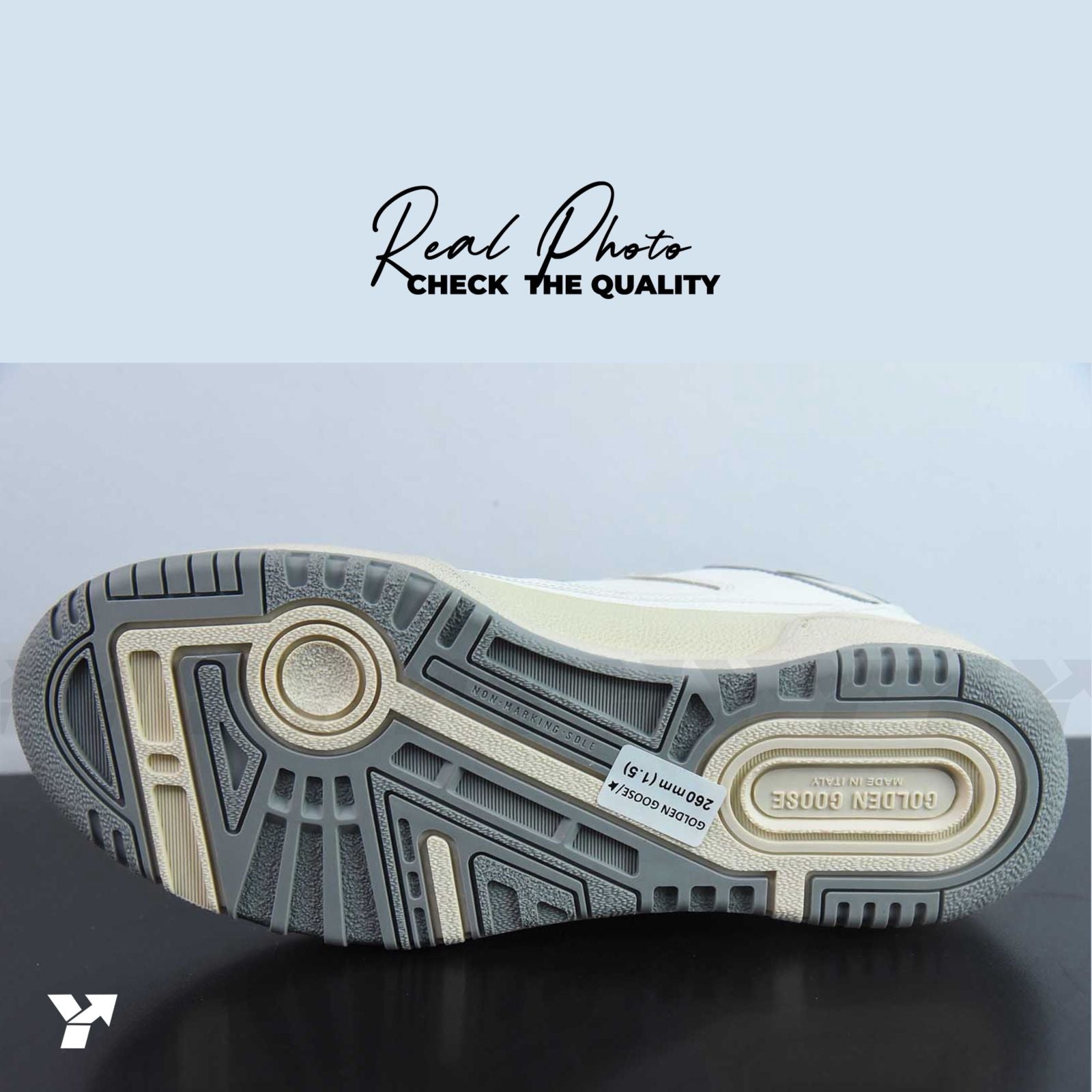 Golden goose forty 2-White grey
