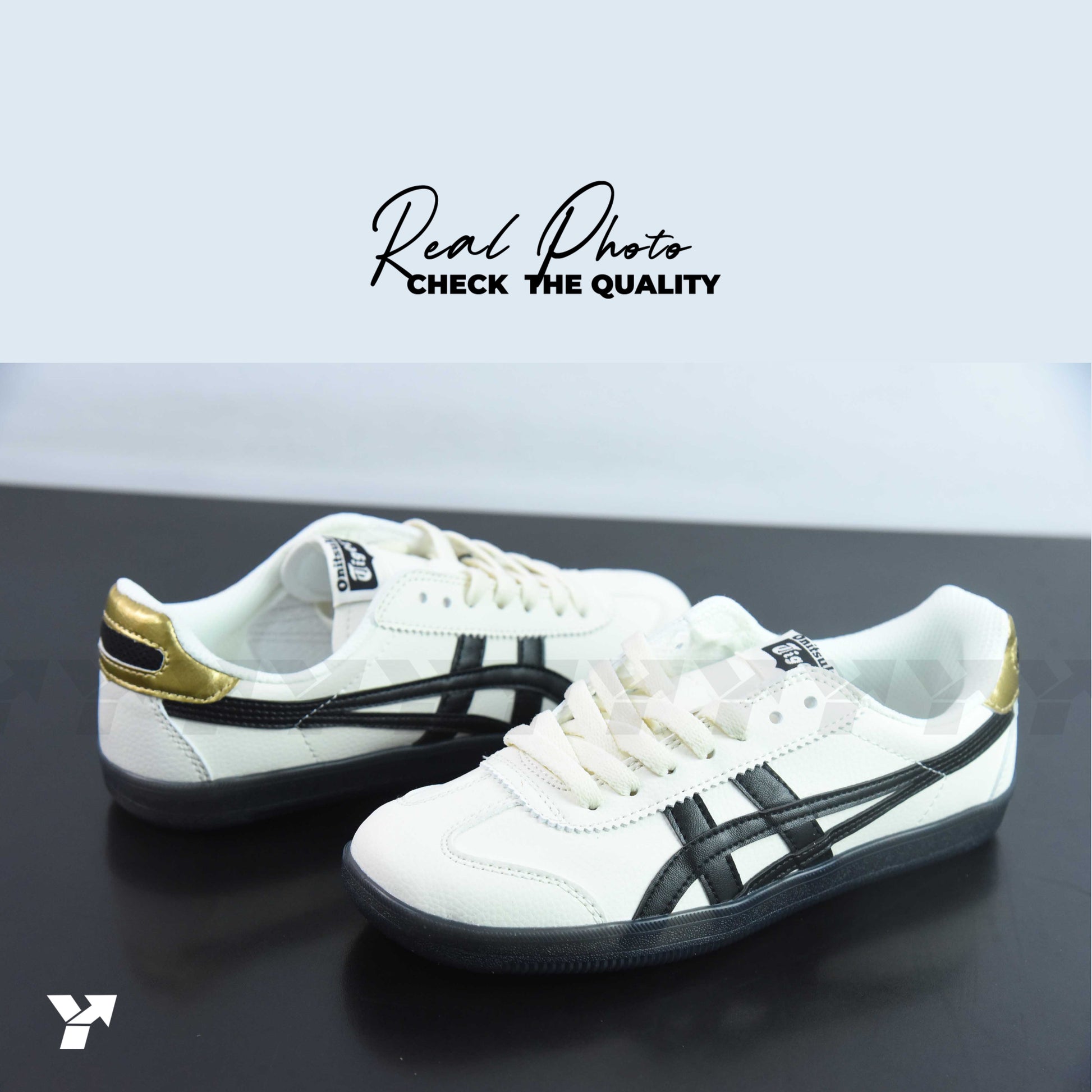 Onitsuka Tiger Tokuten White Black Gold