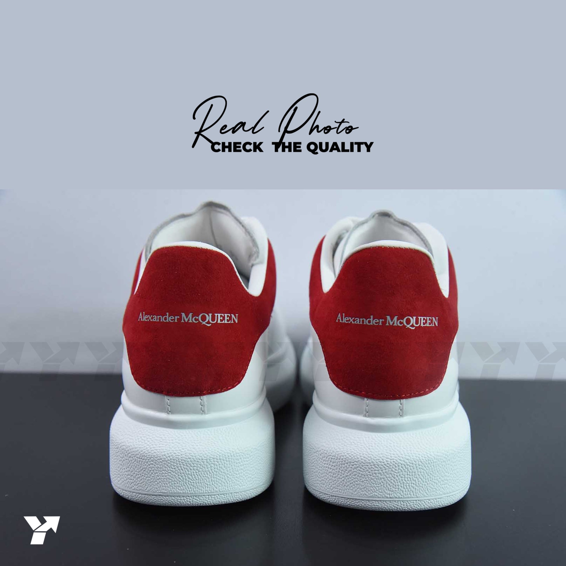 Alexander McQueen Oversized Sneaker 'White Lust Red'