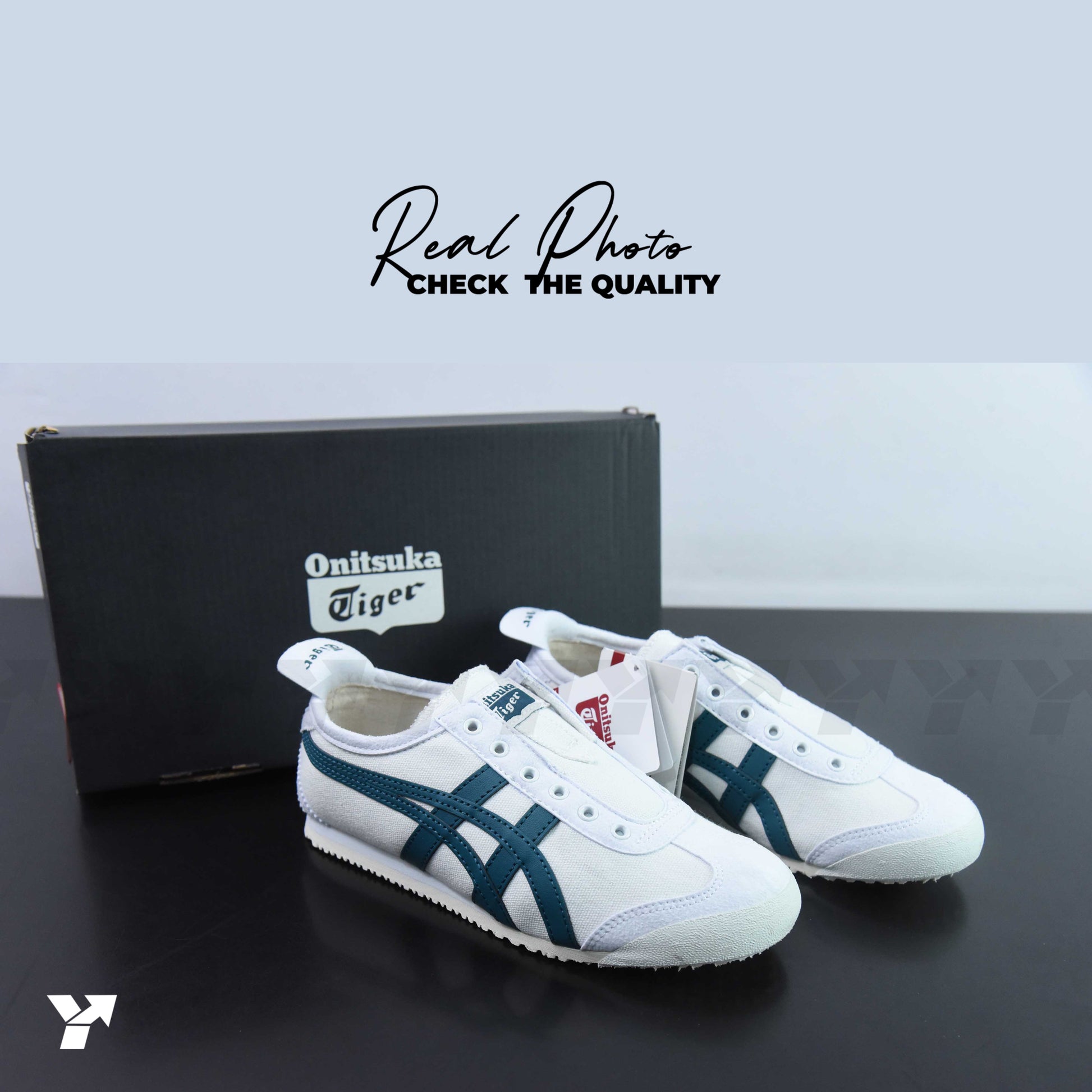 Onitsuka Tiger Mexico 66 slip-on 'White Spruce Green'