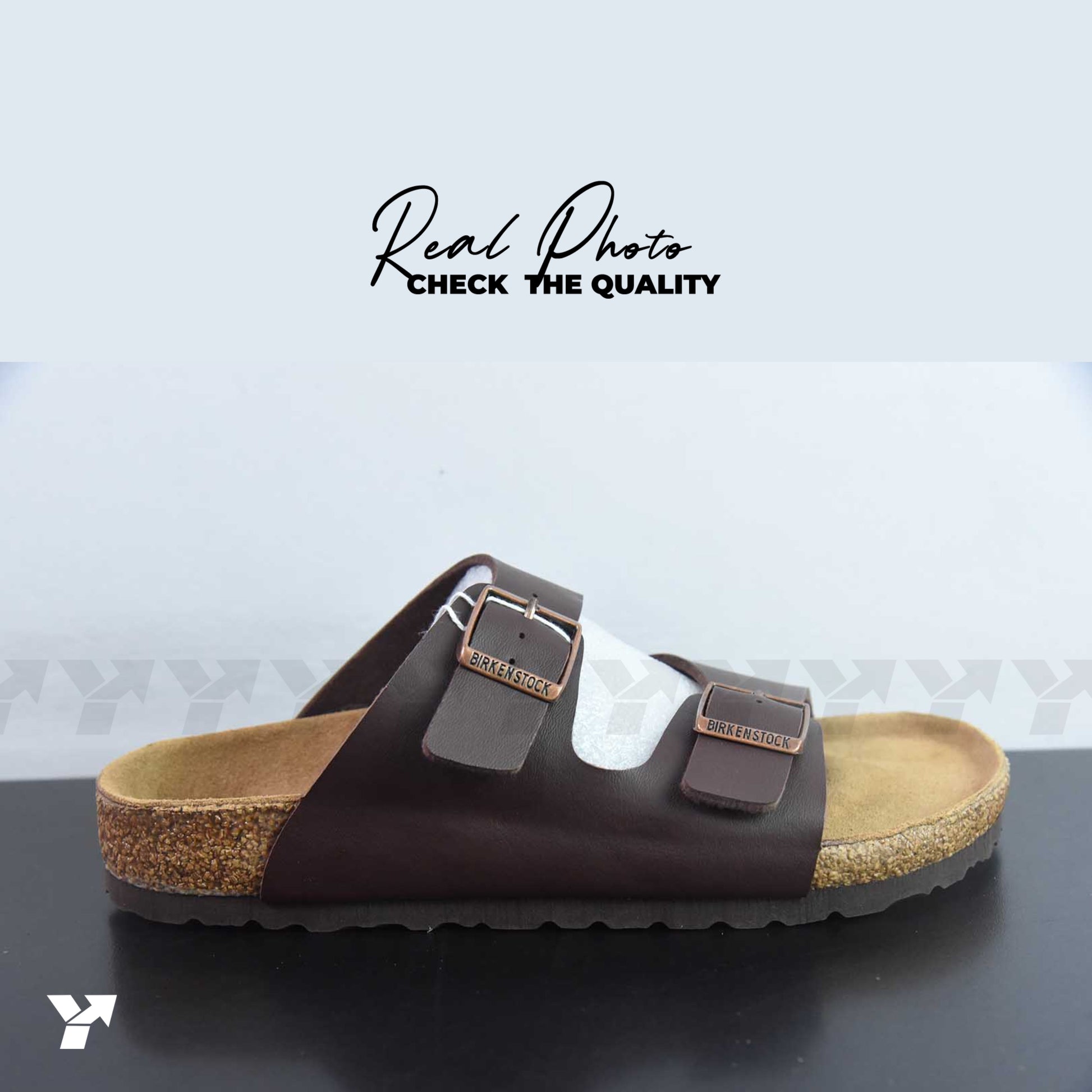 Birkenstock Arizona Birko-Flor 'Dark Brown'