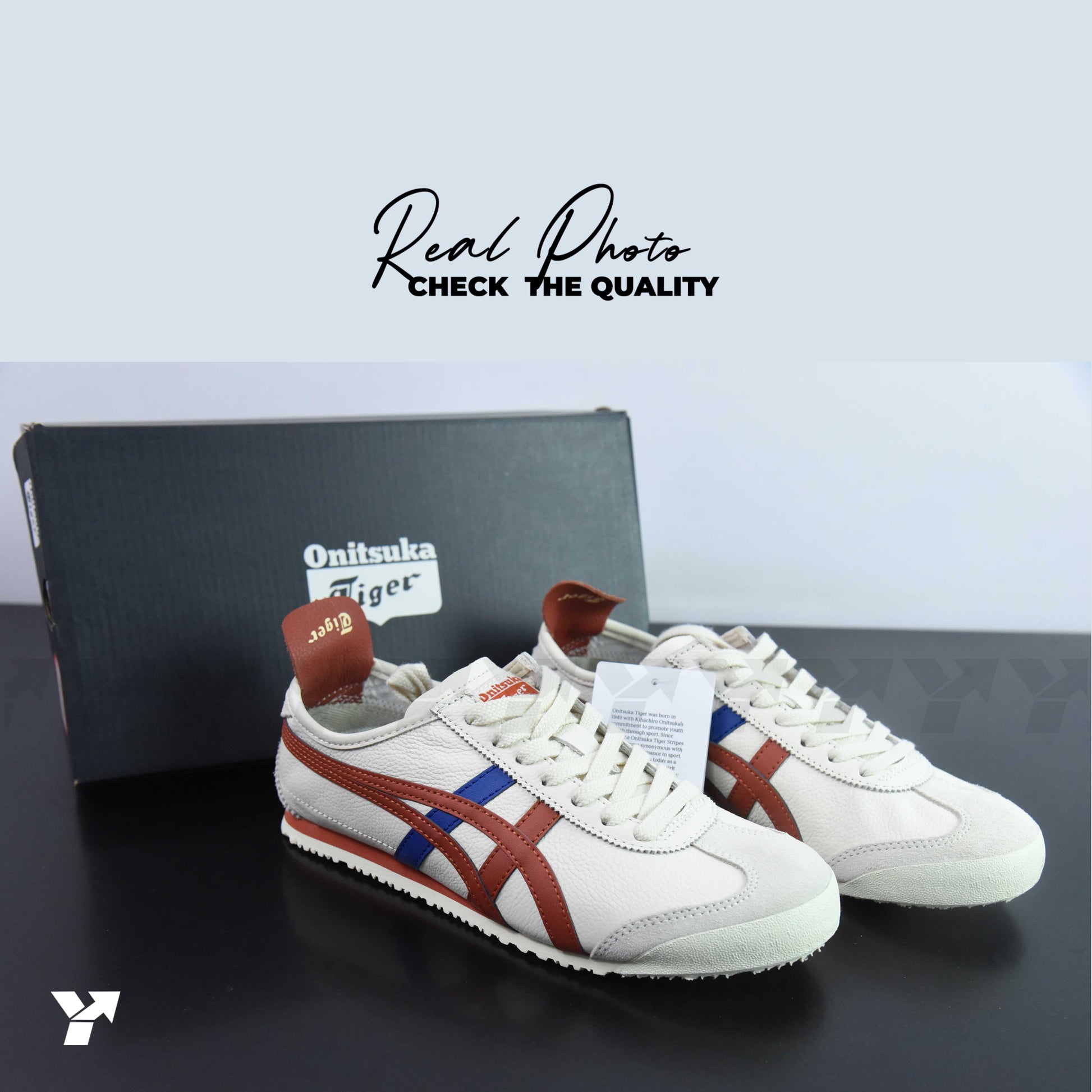 Onitsuka Tiger Mexico 66-Birch Rust Red Blue