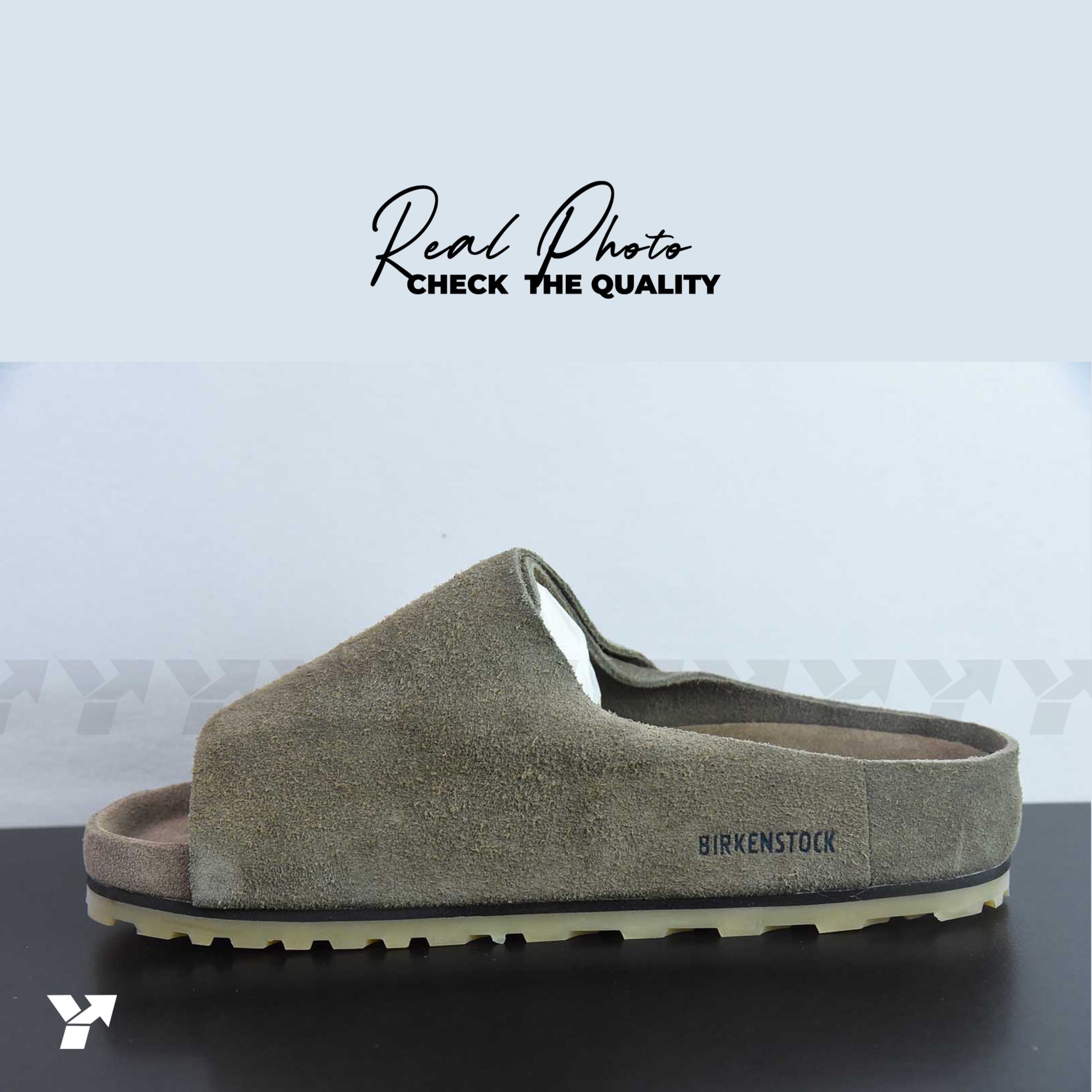 Birkenstock Los Feliz Suede-Fear Of God Stone