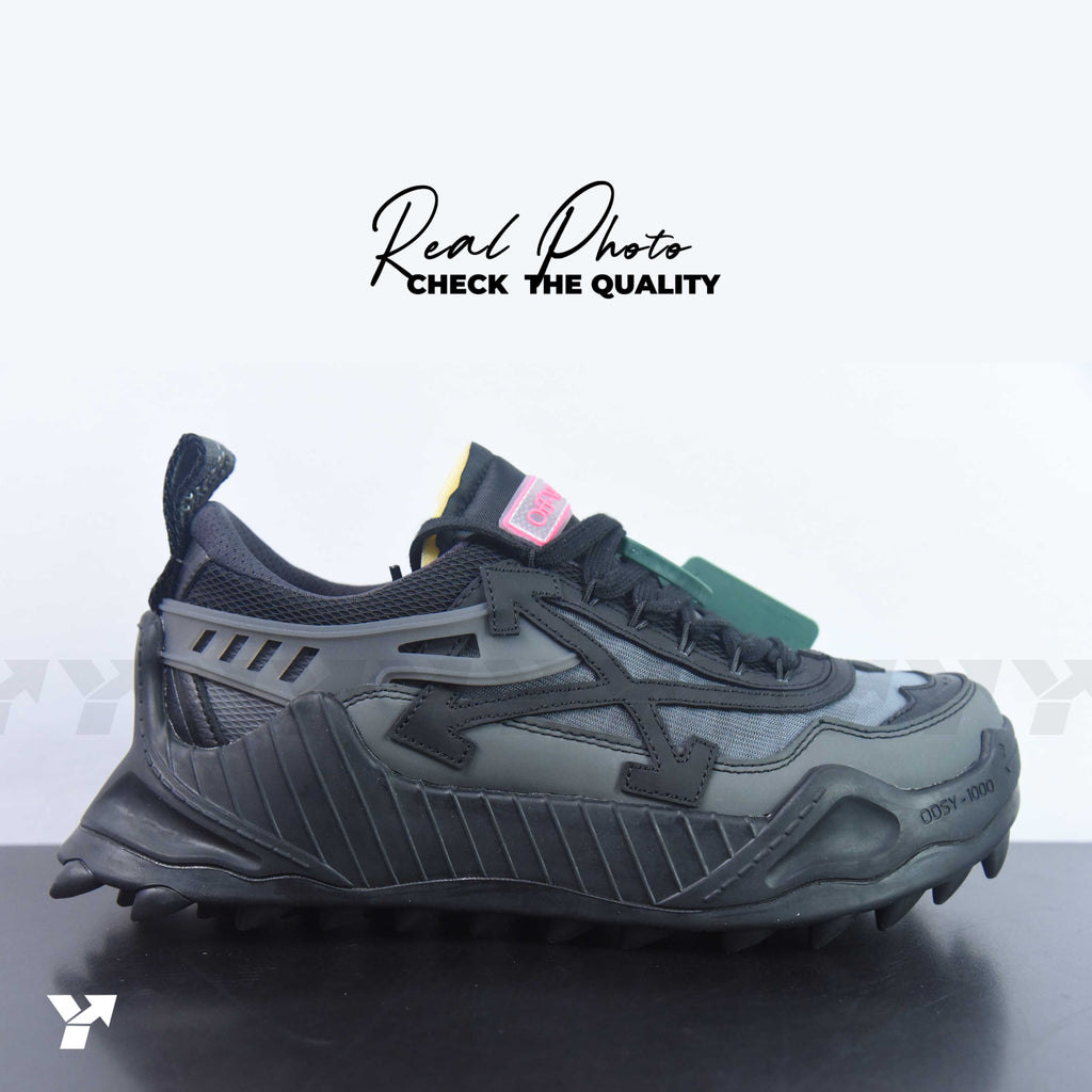 OFF-White Odsy-1000 Black Fucshia Grey