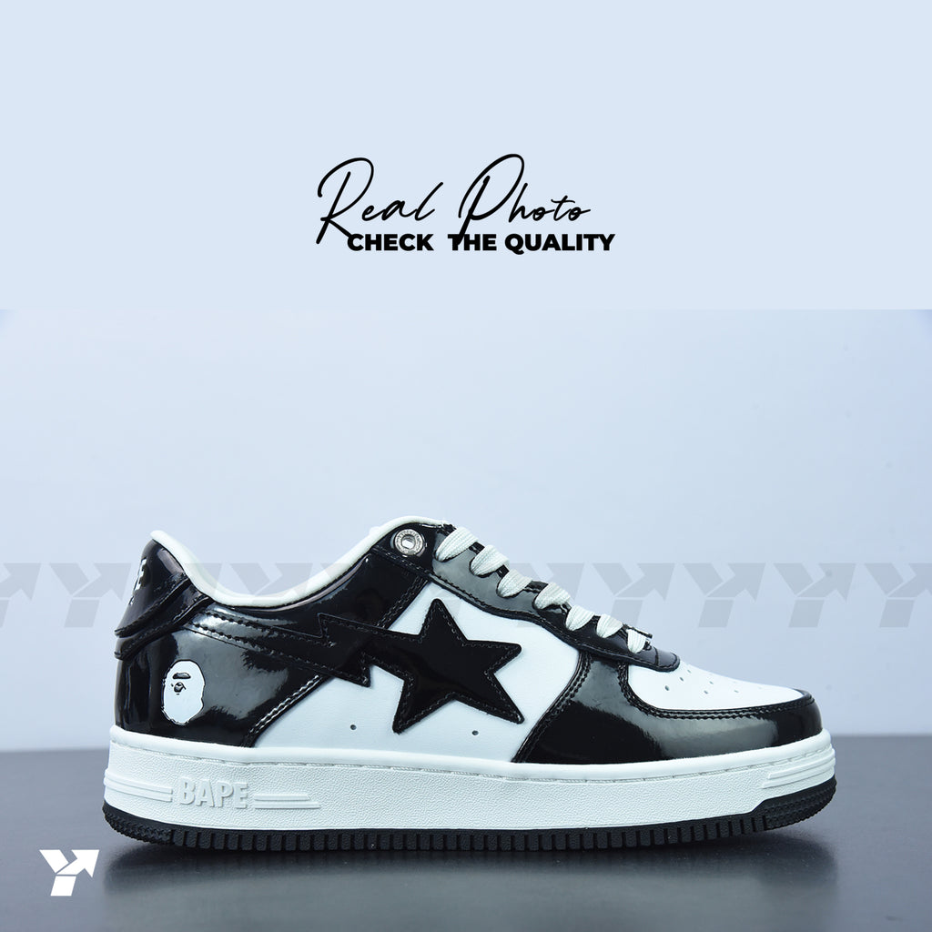 A Bathing Ape Bape Sta Low-Black