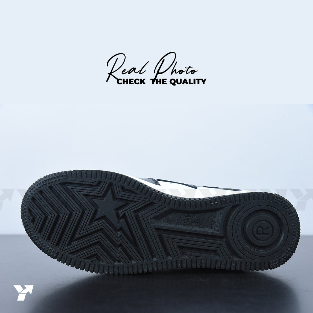 A Bathing Ape Bape Sta Low-Black