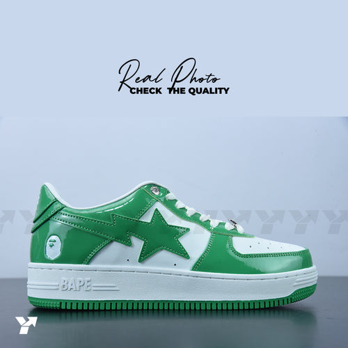 A Bathing Ape Bape Sta Low Green