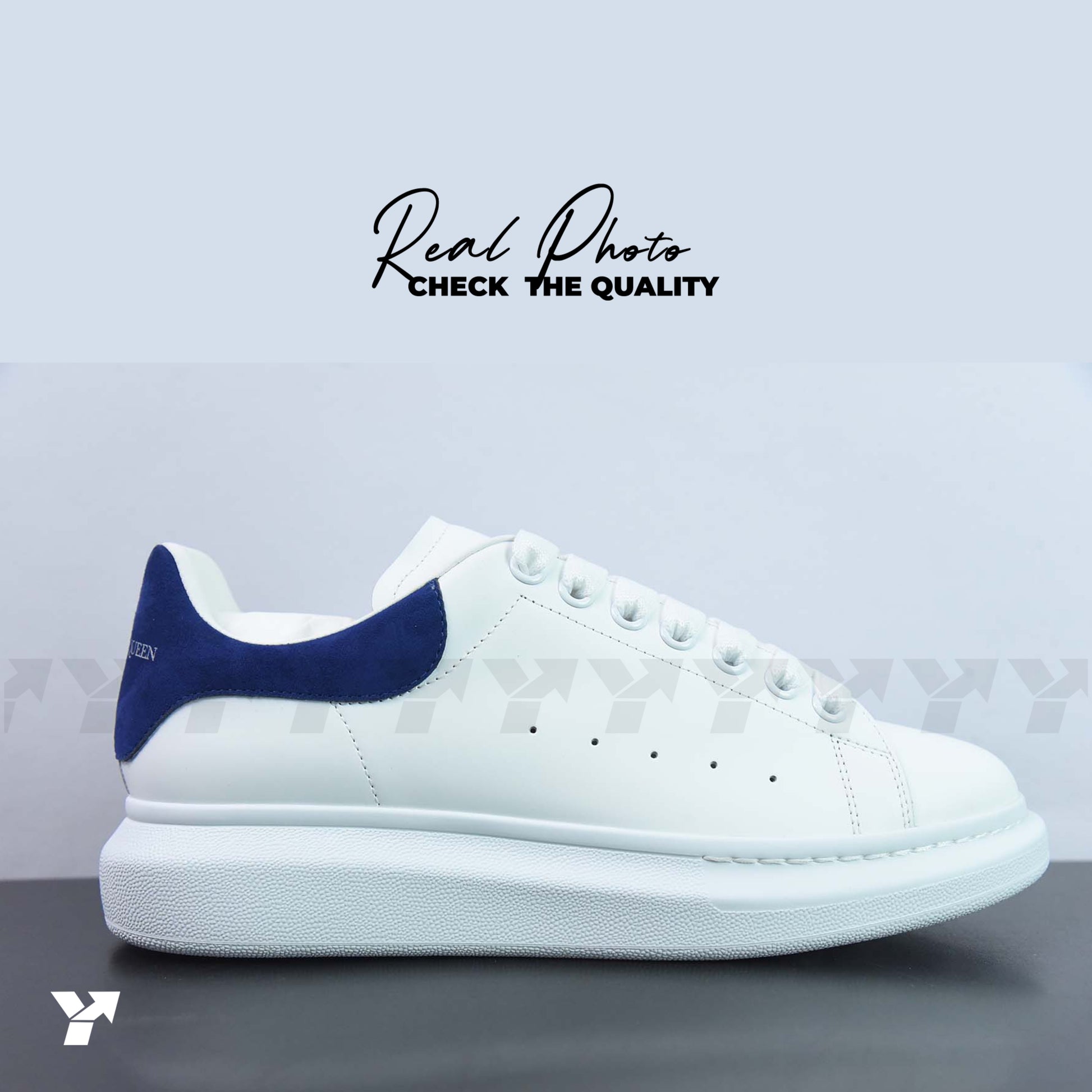 Alexander McQueen Oversized Sneakers 'Paris Blue'