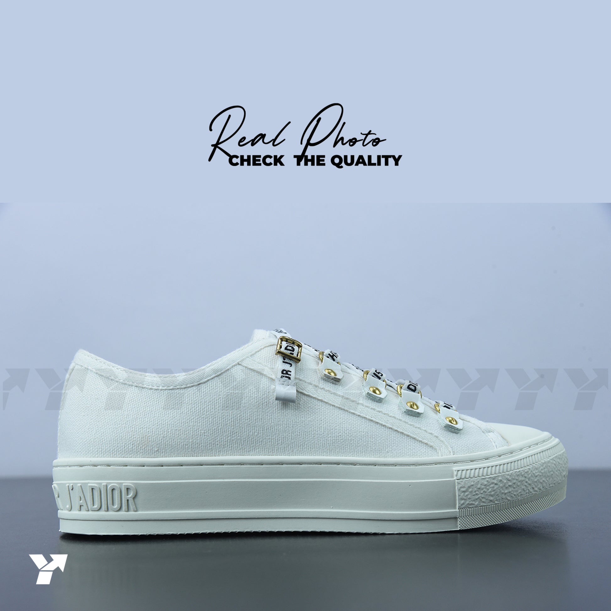 Dior Walk'N'Dior Low Top-White Canvas (Women's)