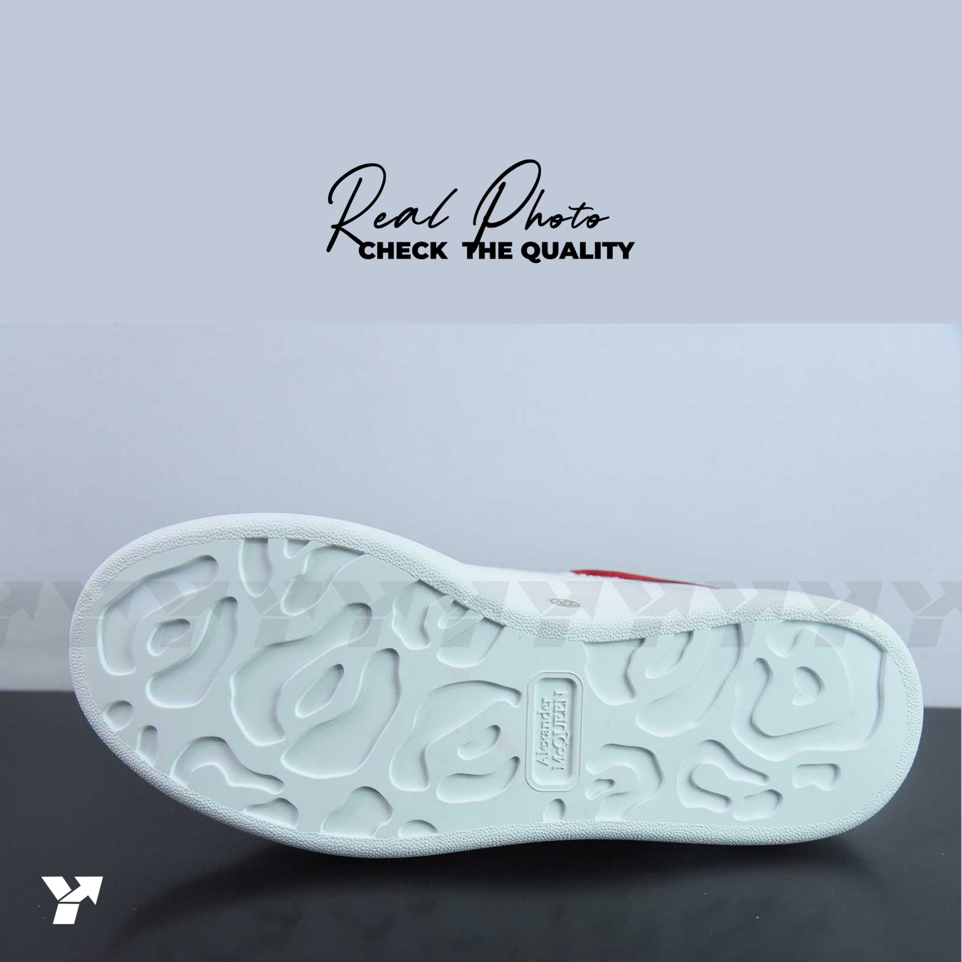 Alexander McQueen Oversized Sneaker 'White Lust Red'