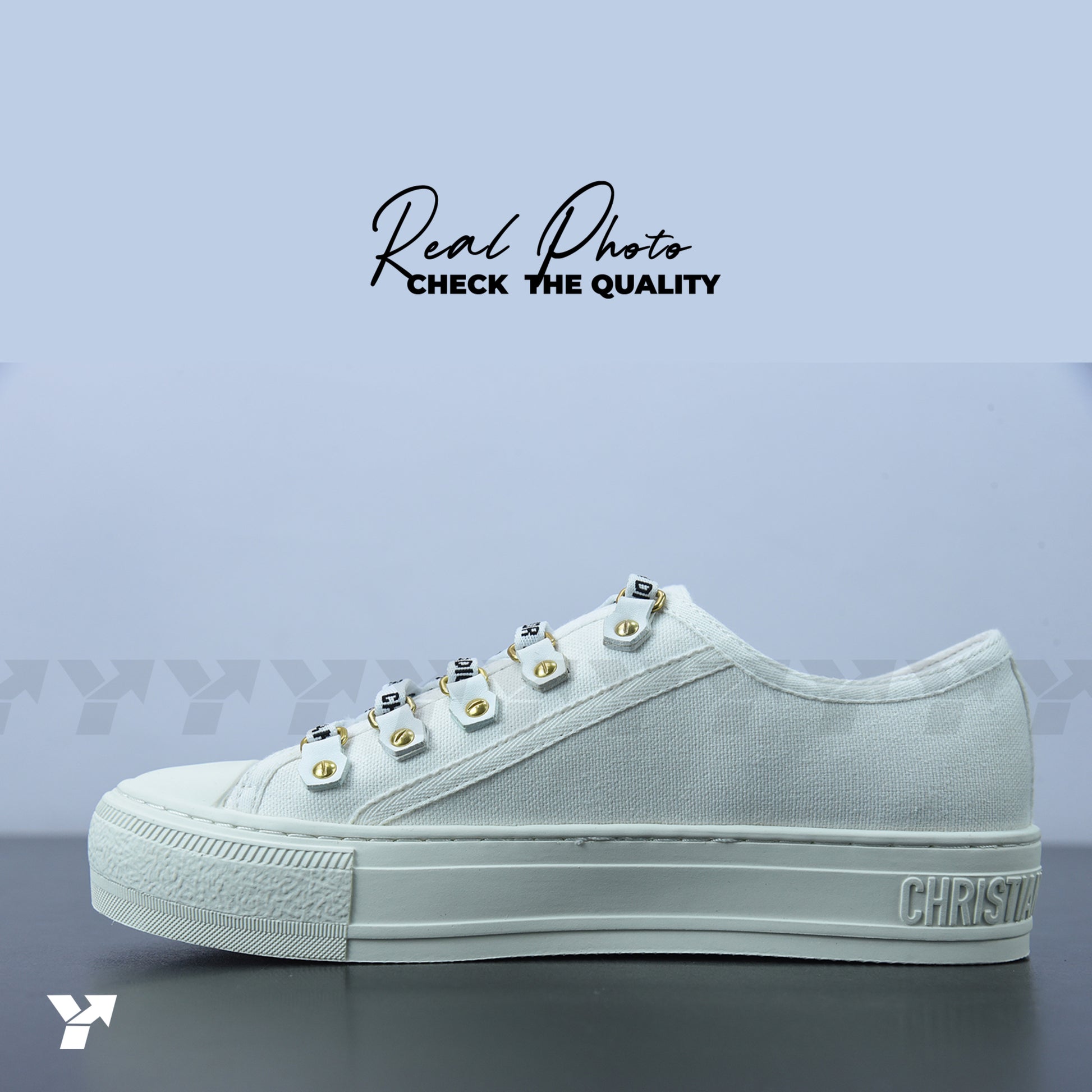 Dior Walk'N'Dior Low Top-White Canvas (Women's)