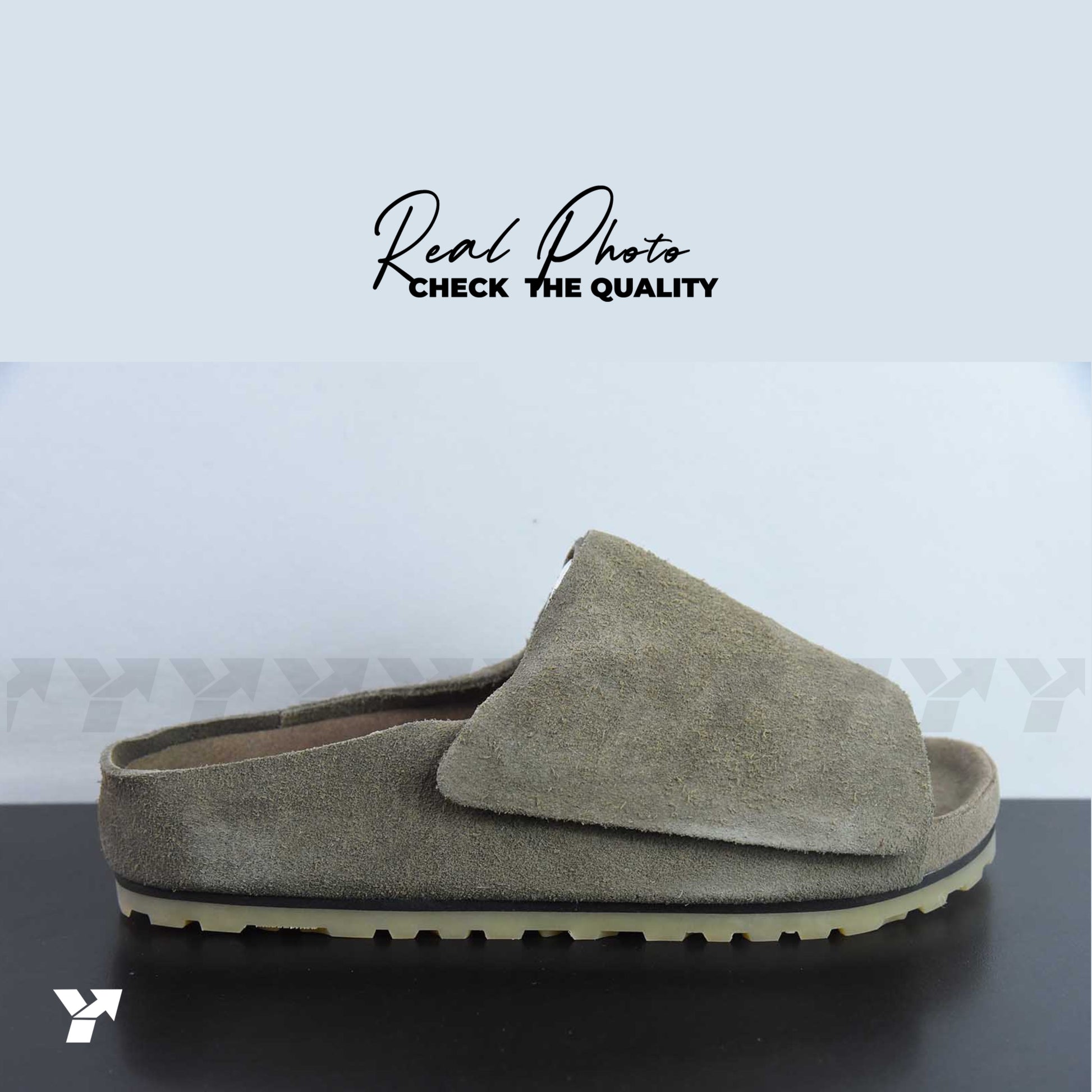 Birkenstock Los Feliz Suede-Fear Of God Stone