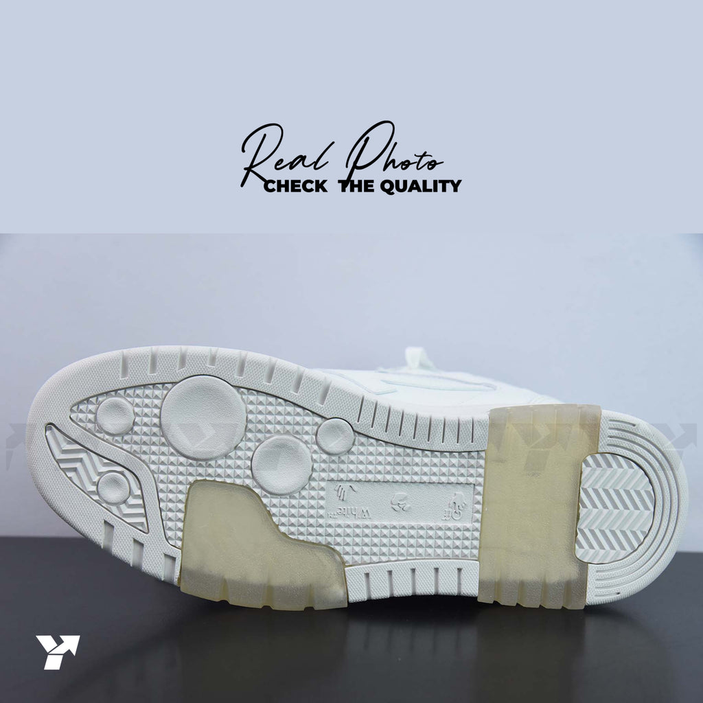 Off-White Out Of Office Calf Leather-Triple White