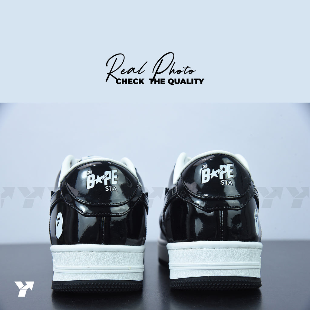 A Bathing Ape Bape Sta Low-Black