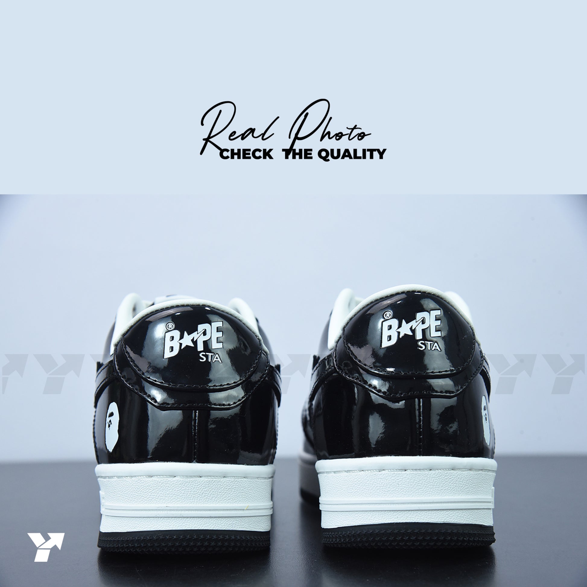 A Bathing Ape Bape Sta Low-Black