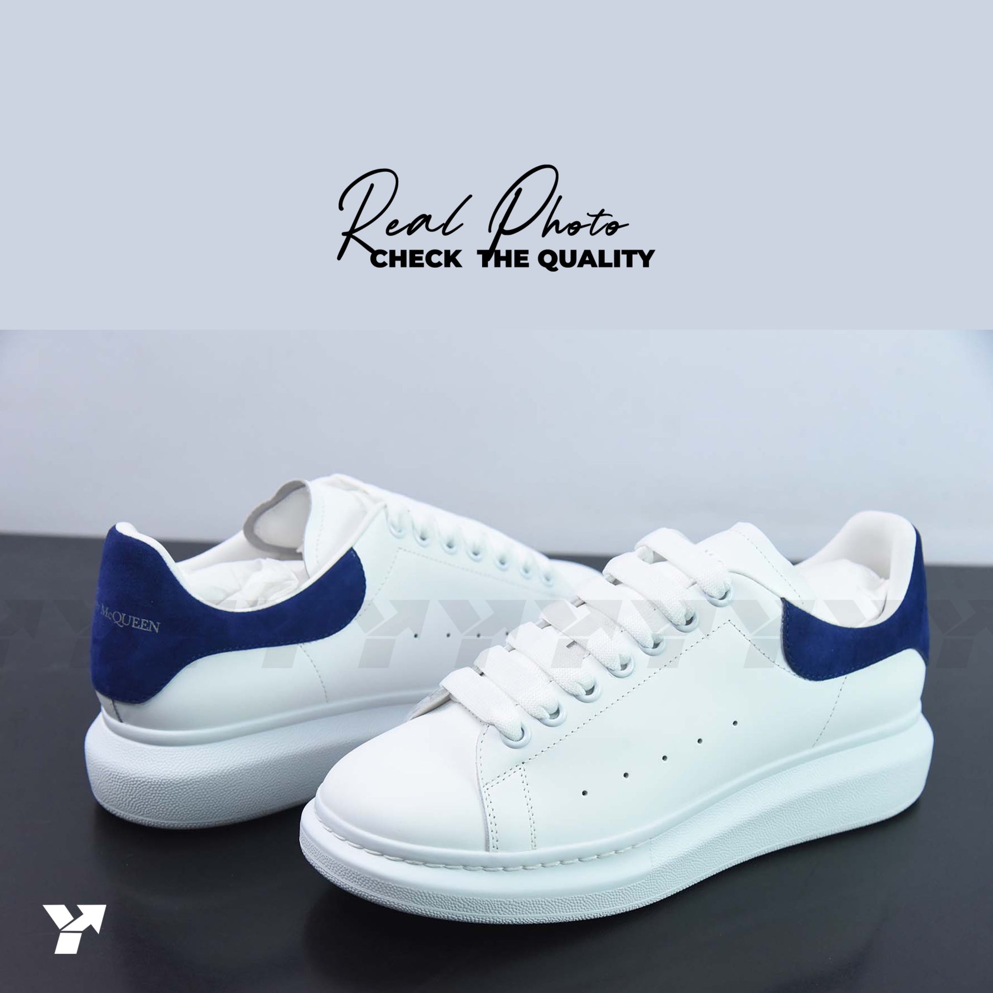 Alexander McQueen Oversized Sneakers 'Paris Blue'