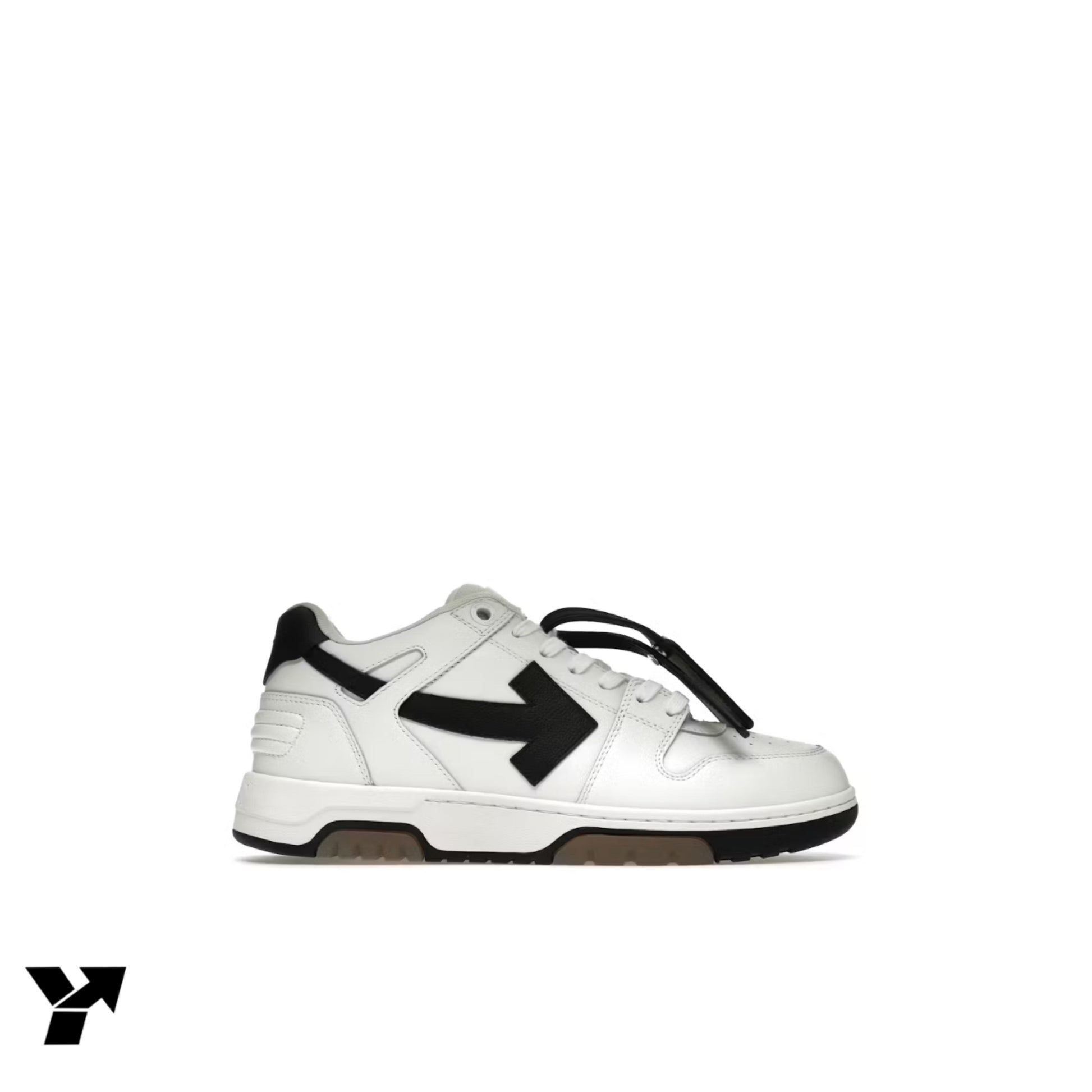 OFF-WHITE Out Of Office 0OO 30 MM Low Tops-Black White Blue