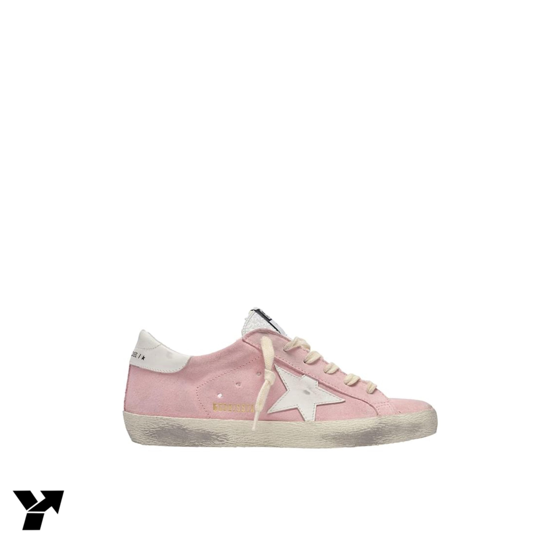 Golden Goose Wmns Superstar 'Pink Suede'