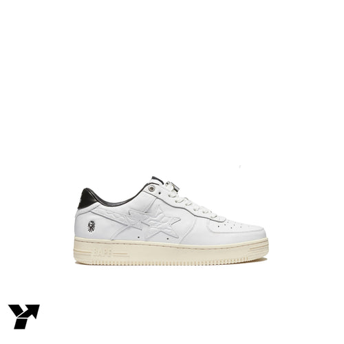 A Bathing Ape Bape Sta Black White Silver