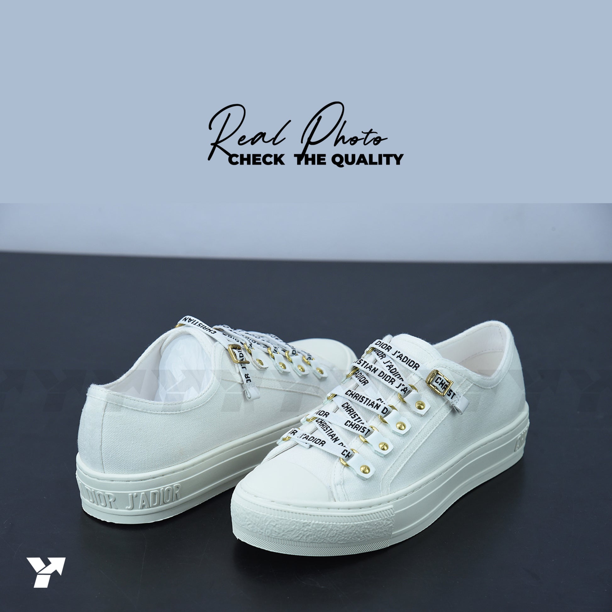 Dior Walk'N'Dior Low Top-White Canvas (Women's)