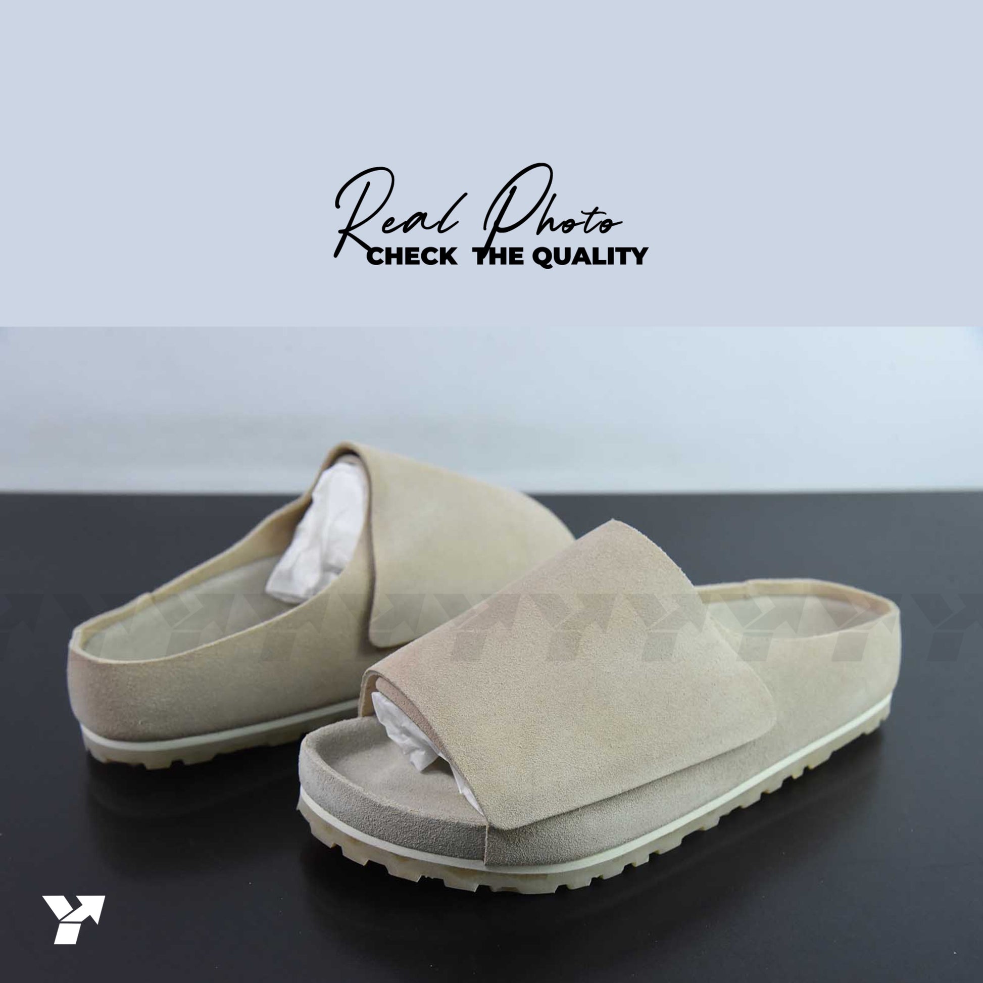 Birkenstock Los Feliz Suede-Fear Of God beige