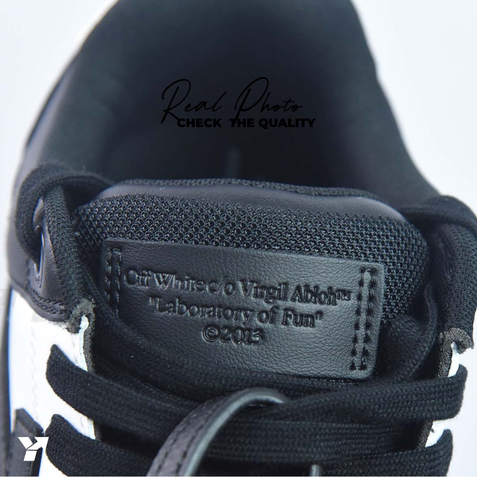 Off-White Out Of Office Calf Leather-Panda