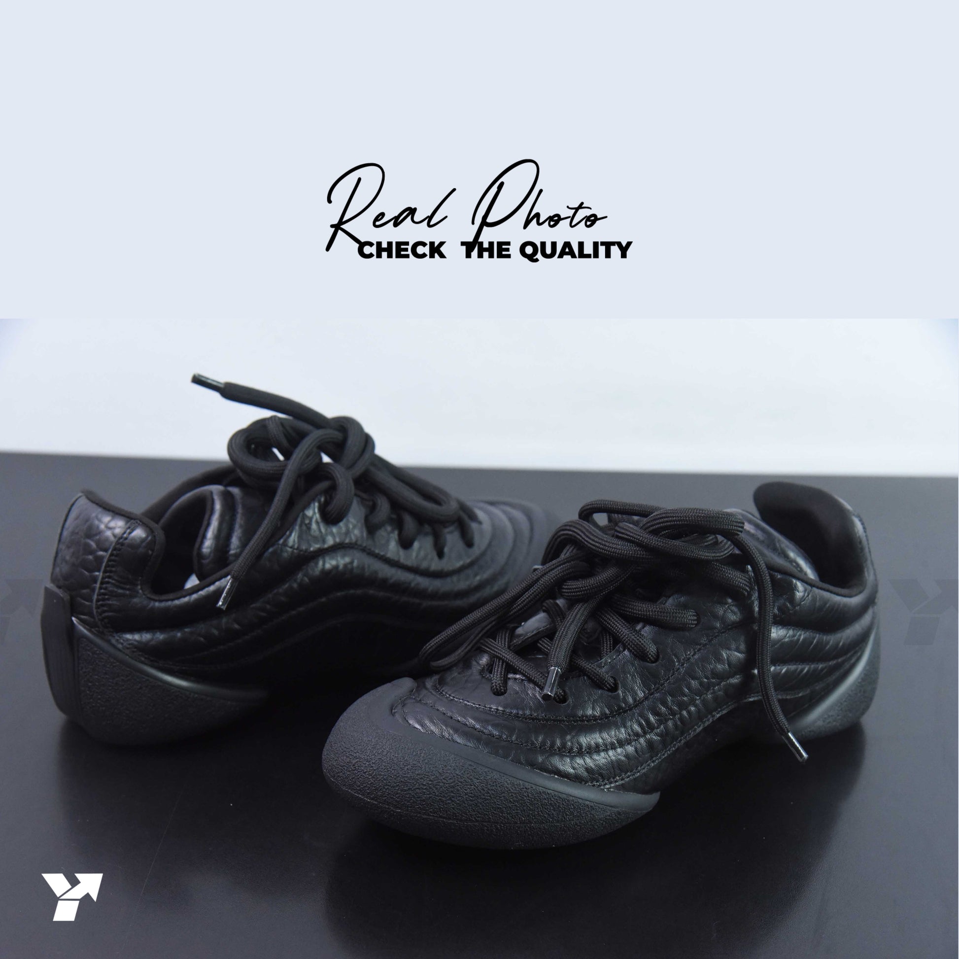 Alexander McQueen Wmns Flexion Sneaker 'Black'