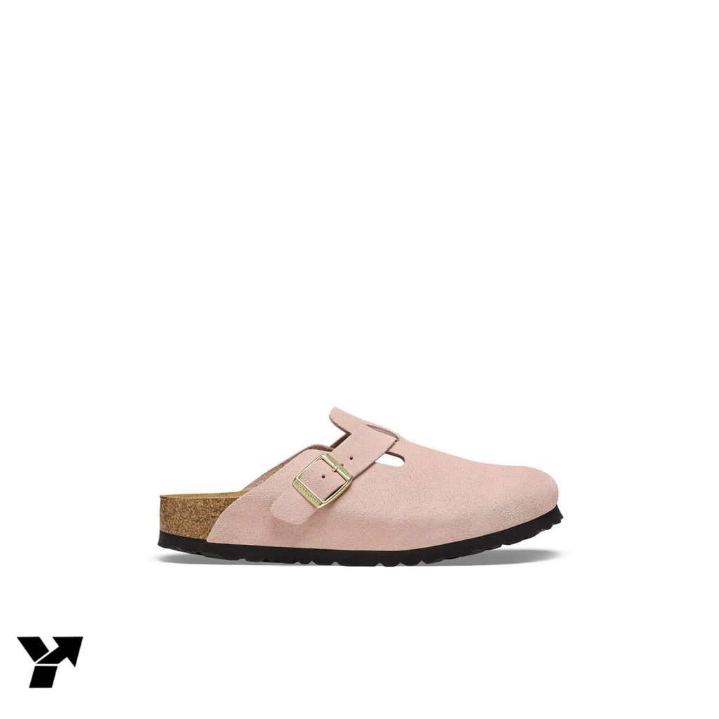Birkenstock Boston Suede-Light Rose