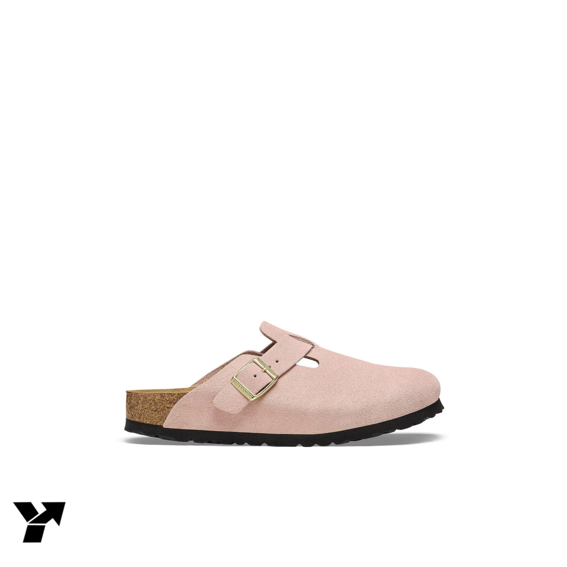 Birkenstock Boston Suede-Light Rose