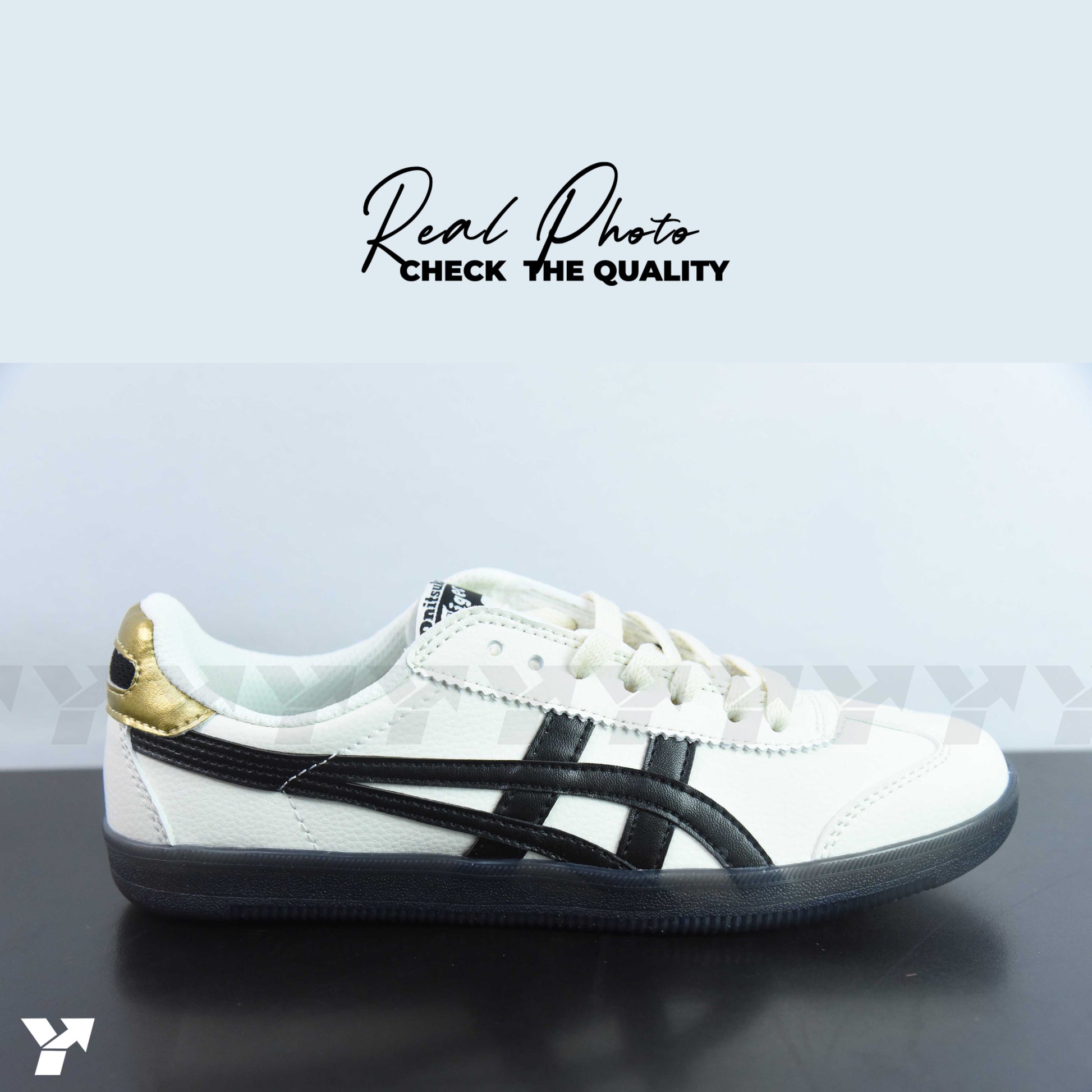 Onitsuka Tiger Tokuten White Black Gold