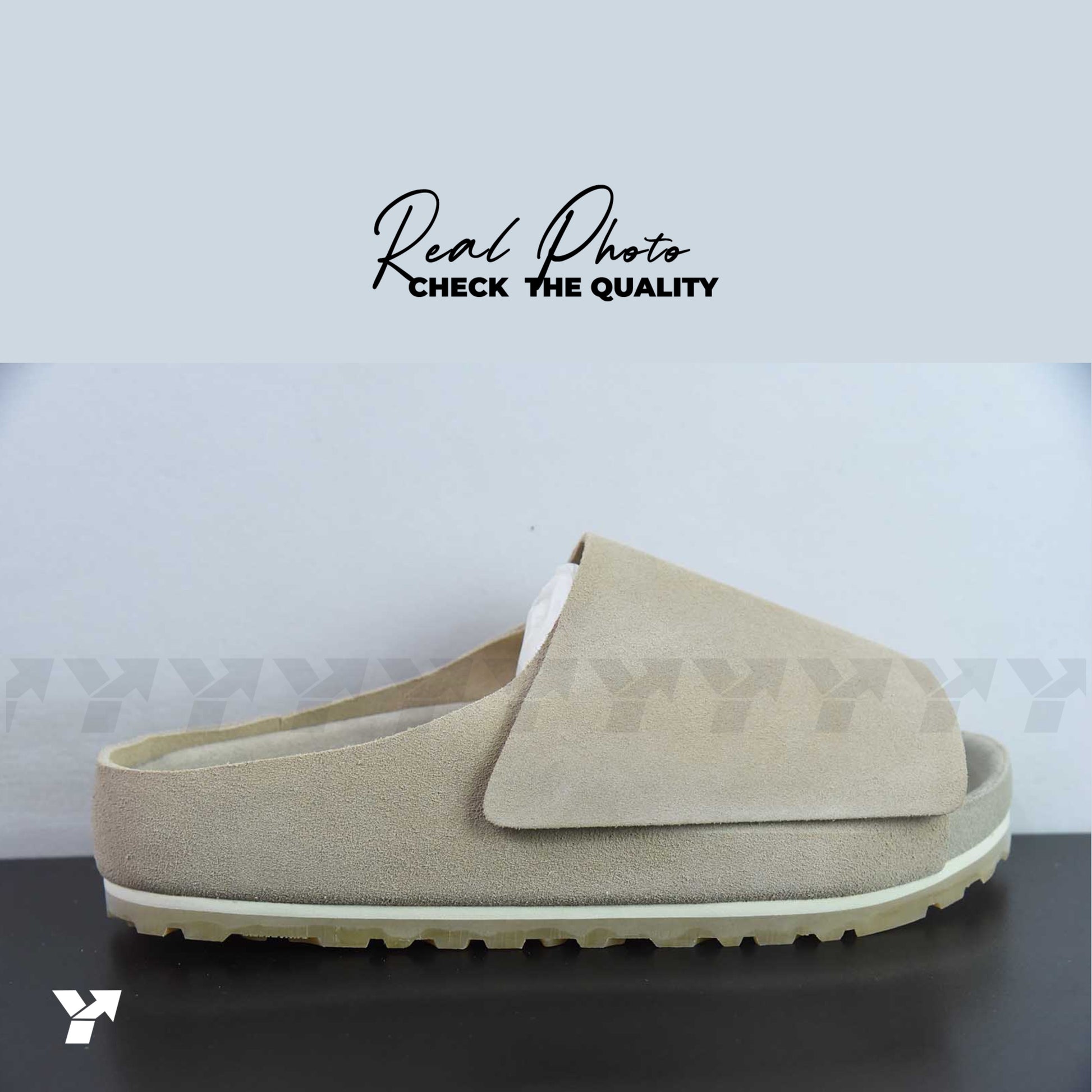 Birkenstock Los Feliz Suede-Fear Of God beige