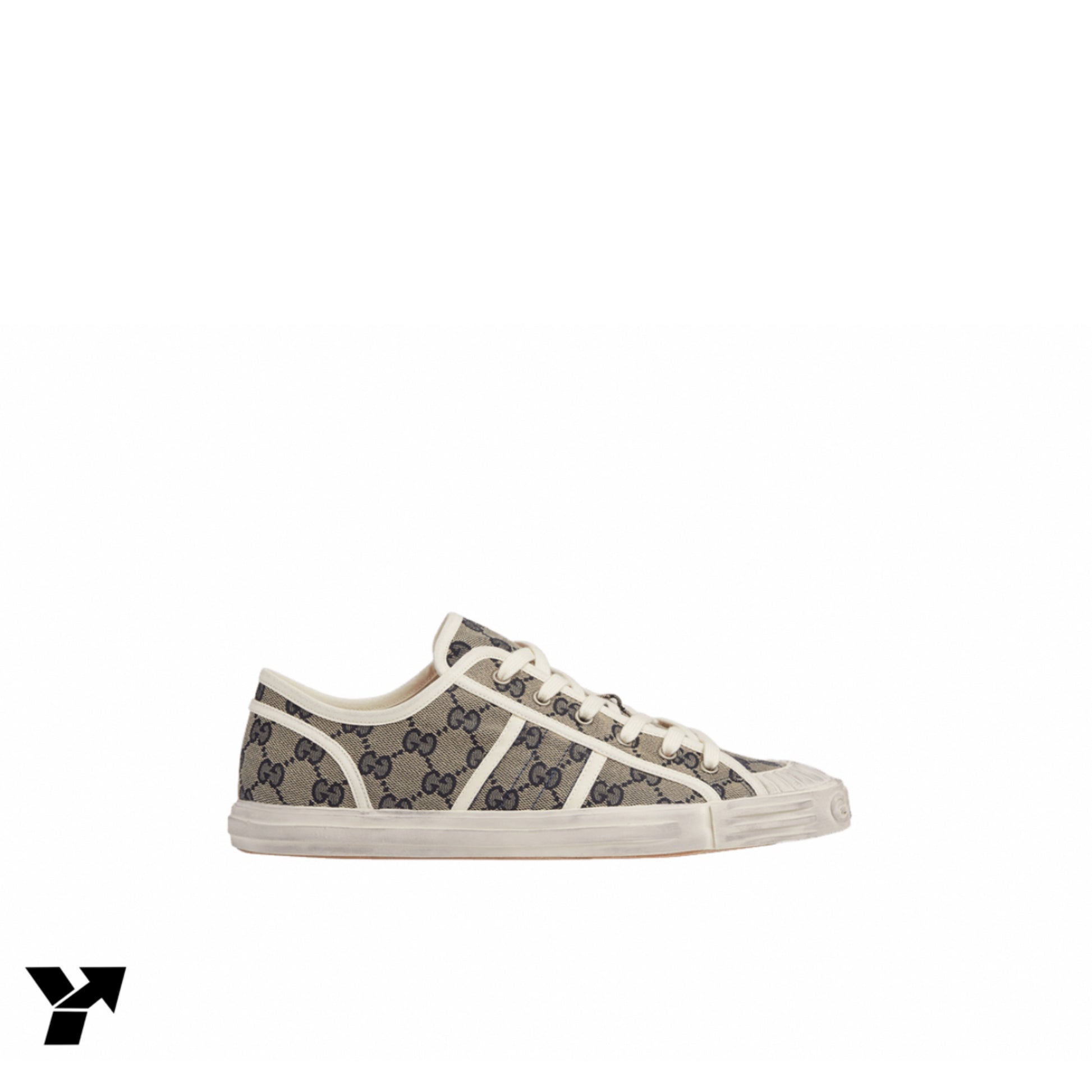 Gucci GG Sneaker 'Beige Blue Monogram'