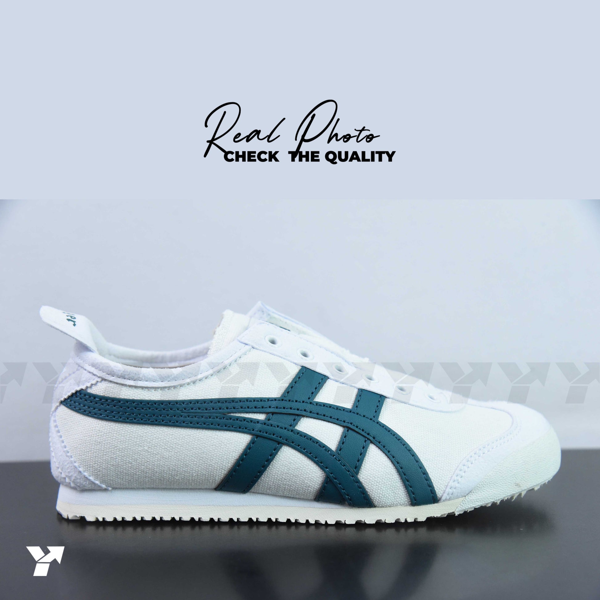 Onitsuka Tiger Mexico 66 slip-on 'White Spruce Green'