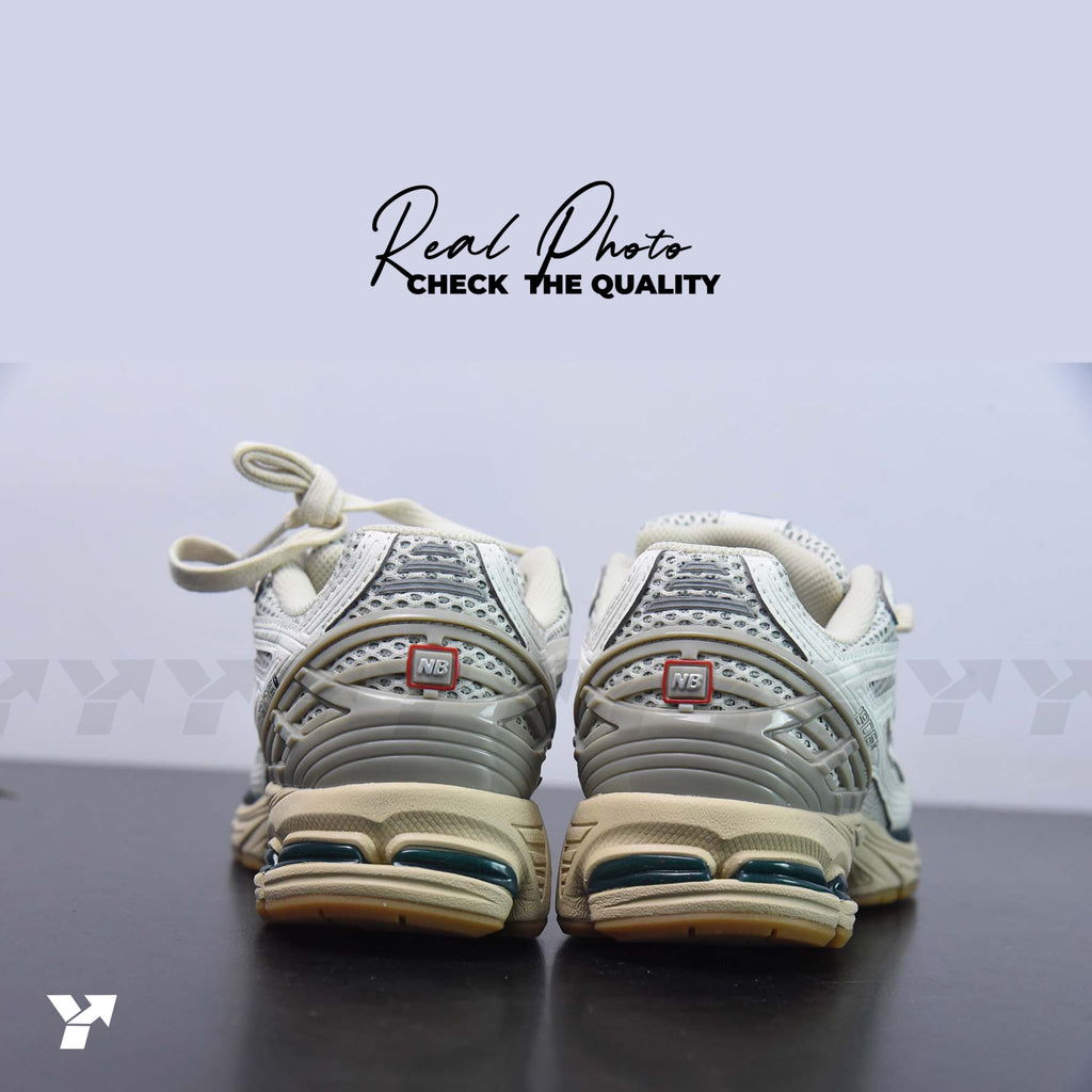 New Balance 1906R-White Green Cream