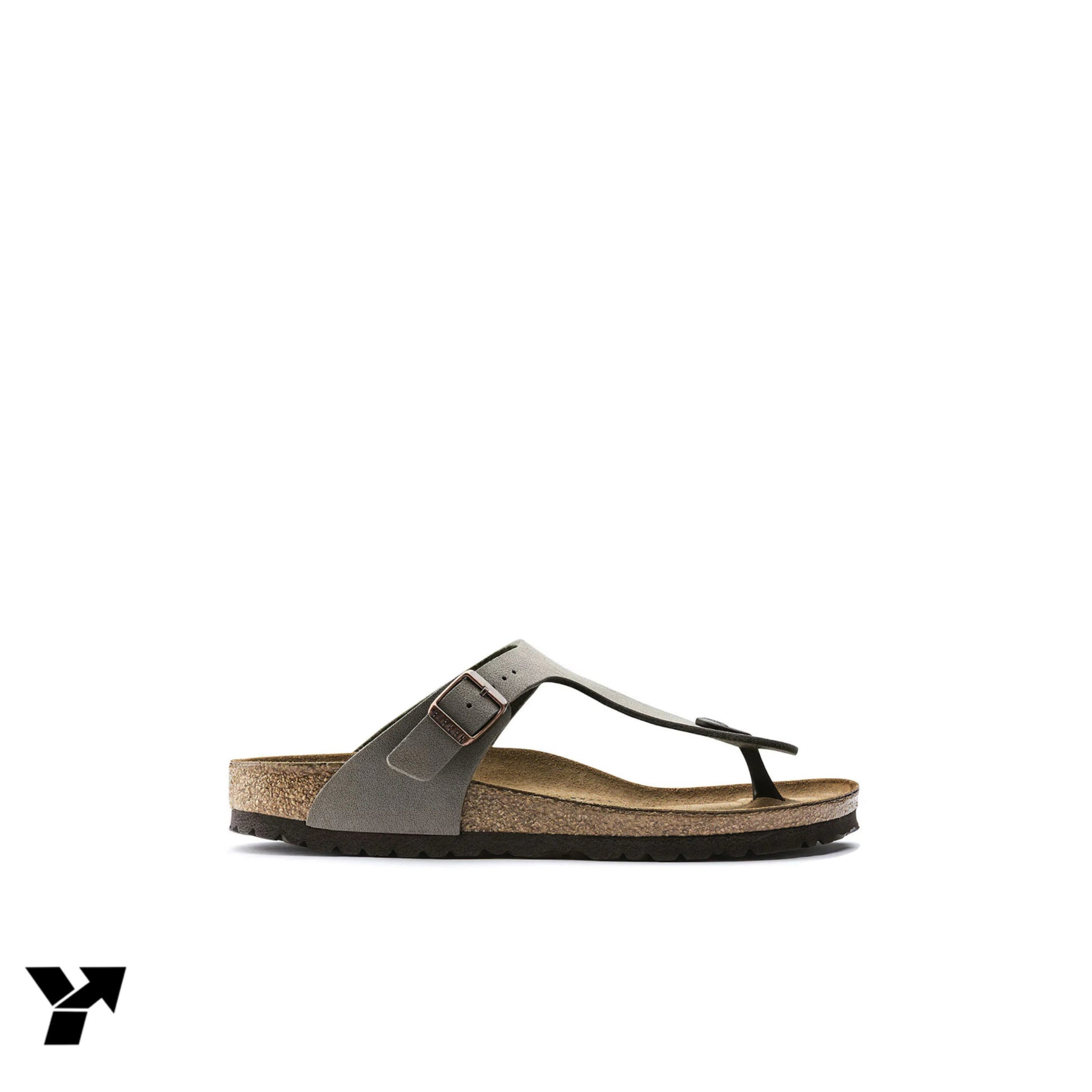 Birkenstock Gizeh Birko-Flor Birkibuc-Stone