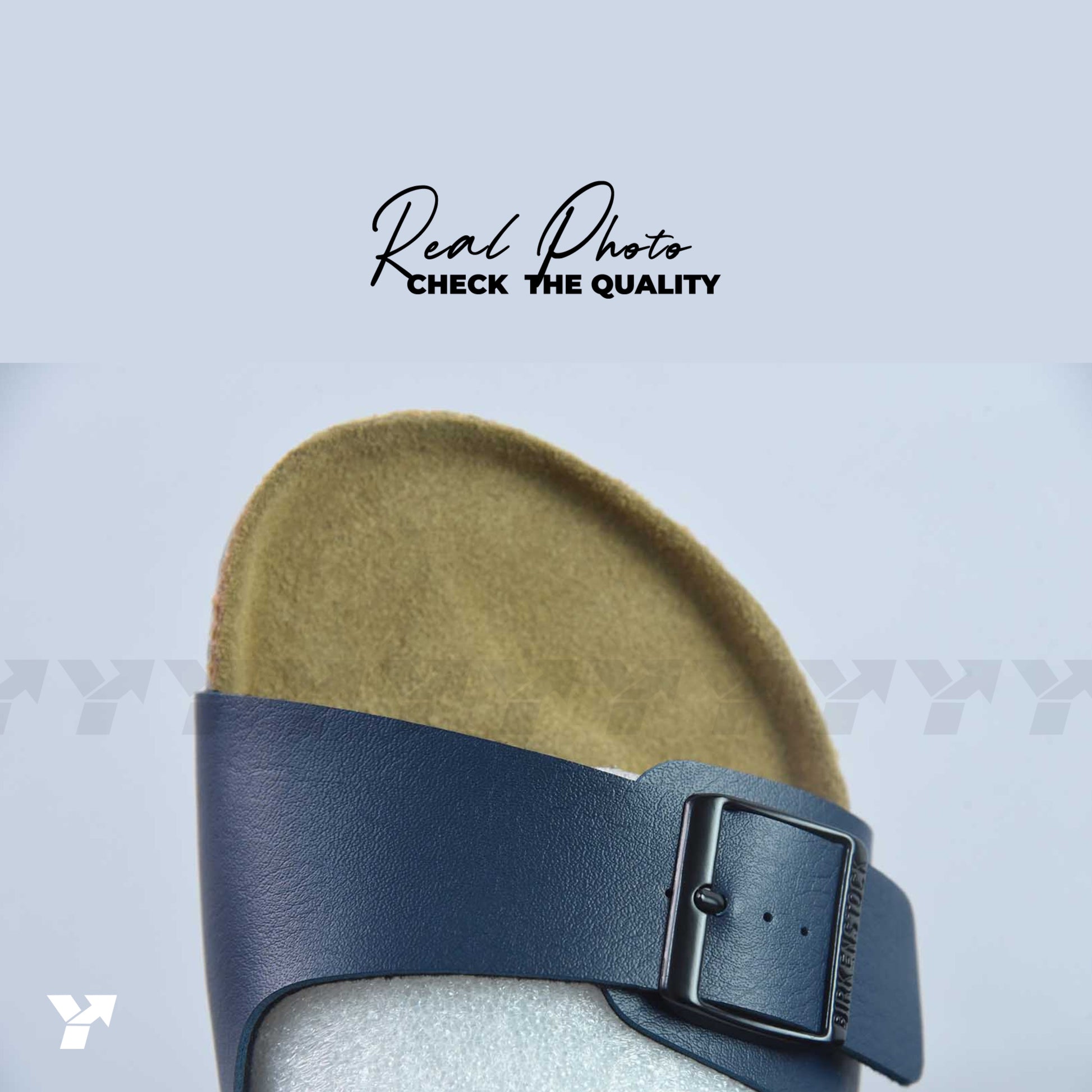 Birkenstock Arizona Birko-Flor 'Navy Blue'