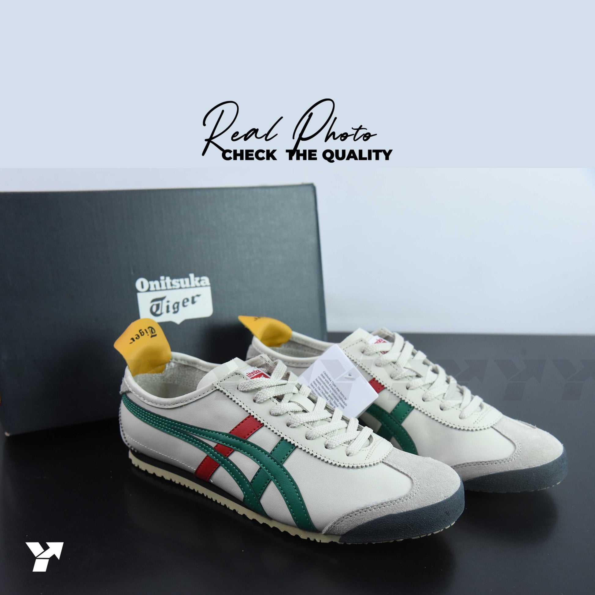Onitsuka Tiger Mexico 66-Birch Green Red Yellow