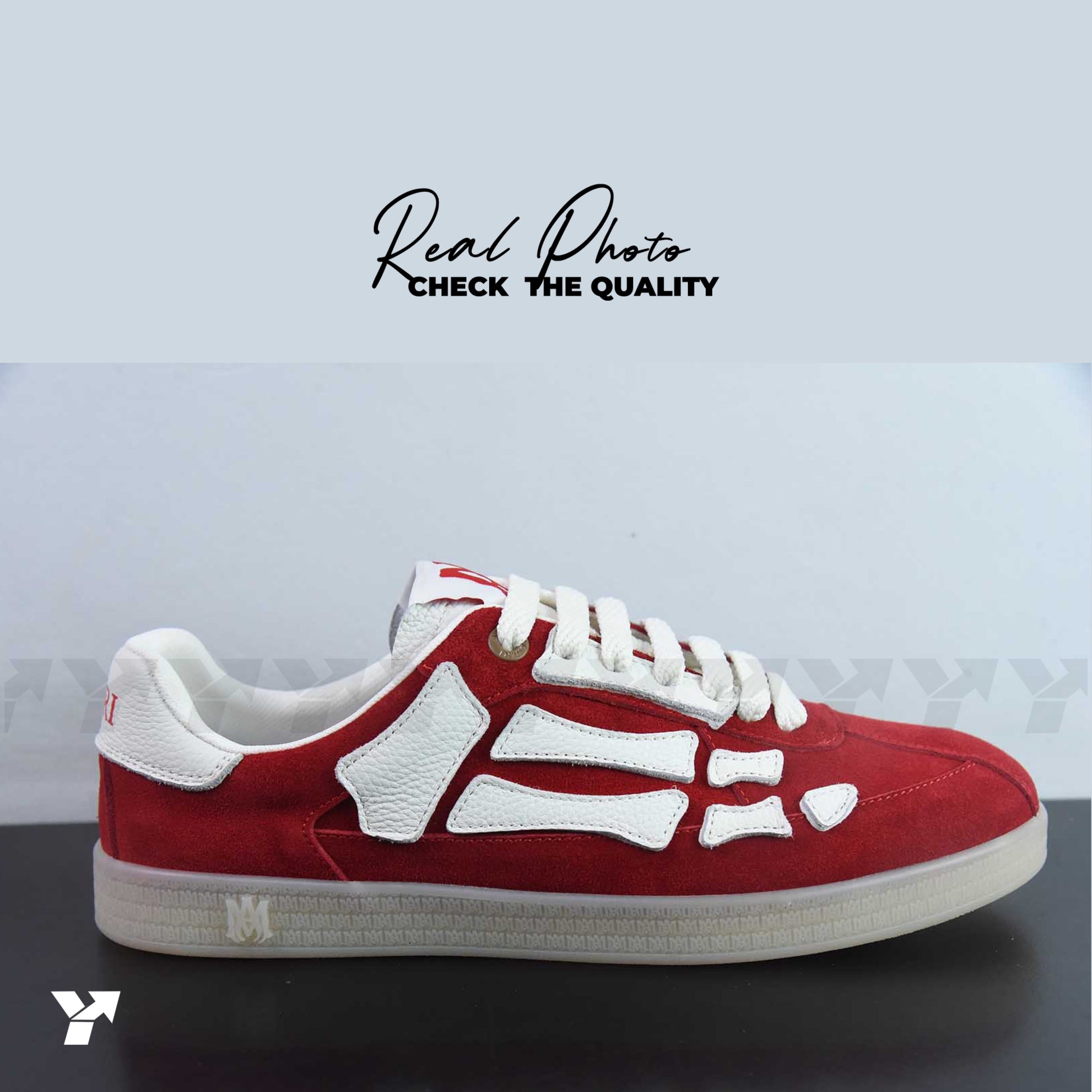 AMIRI Pacific Bones-Red