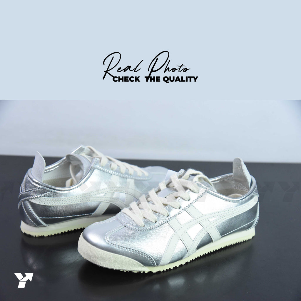 Onitsuka Tiger Mexico 66-Silver Off White